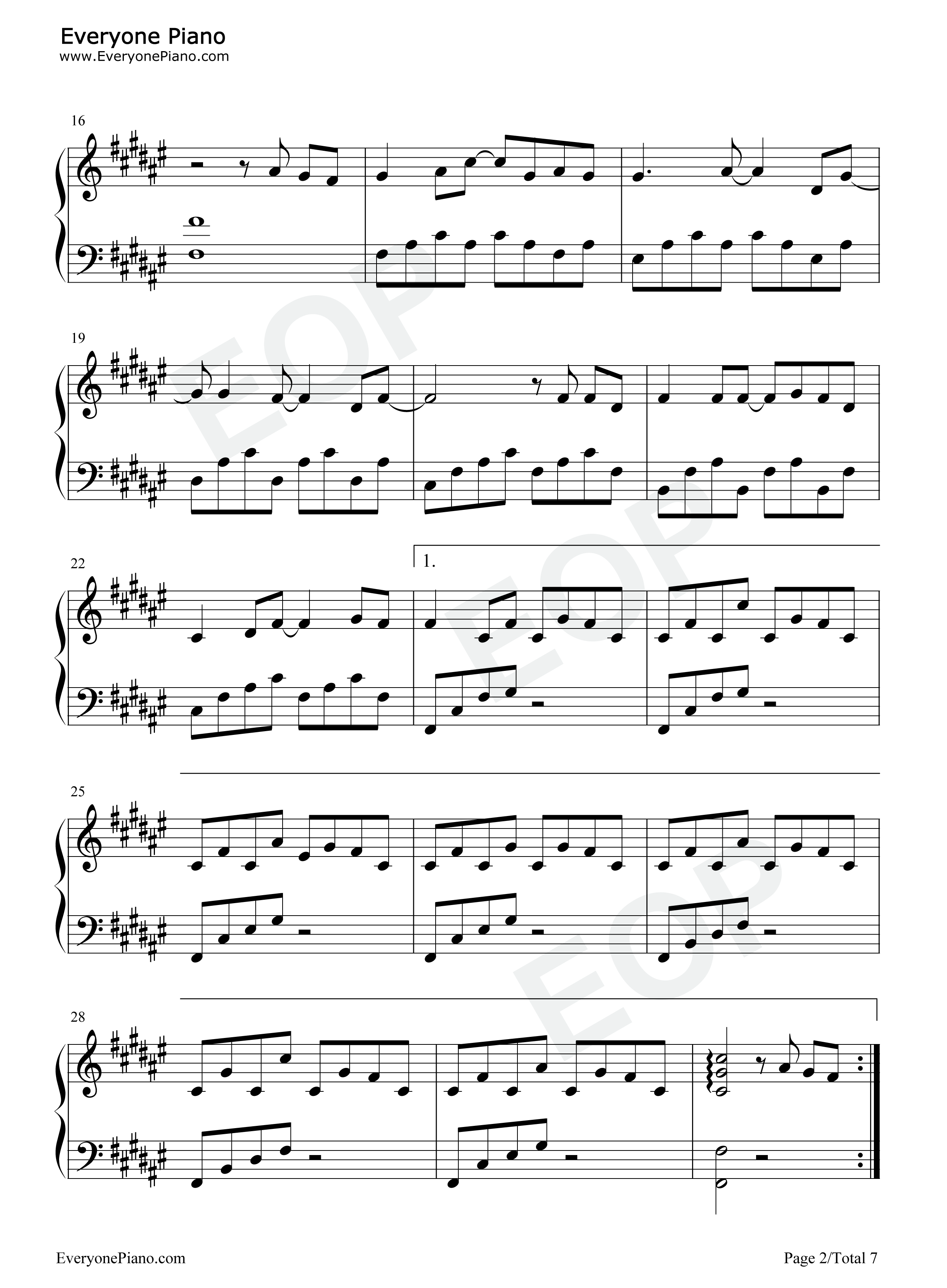 给你给我钢琴谱_毛不易