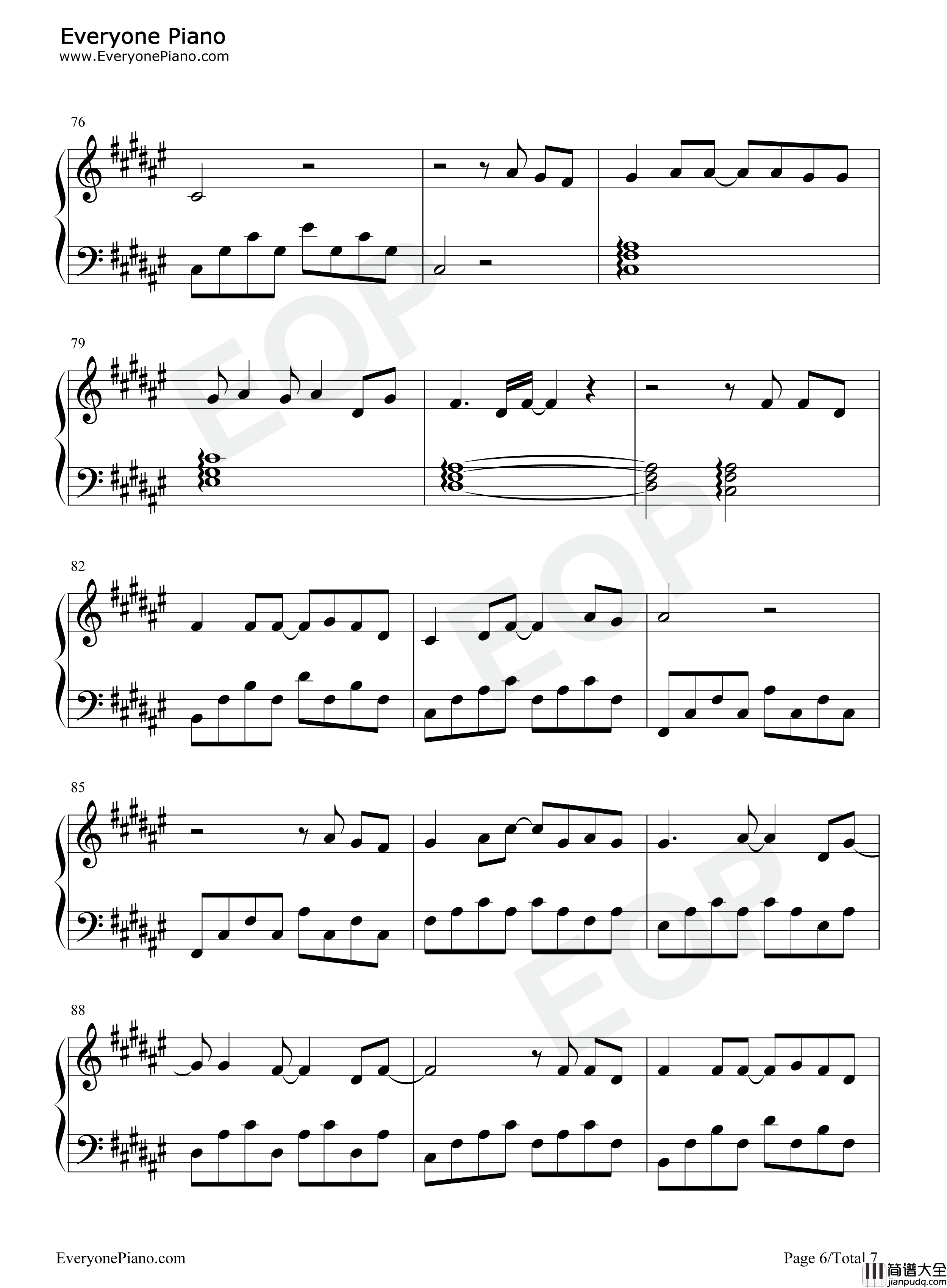 给你给我钢琴谱_毛不易