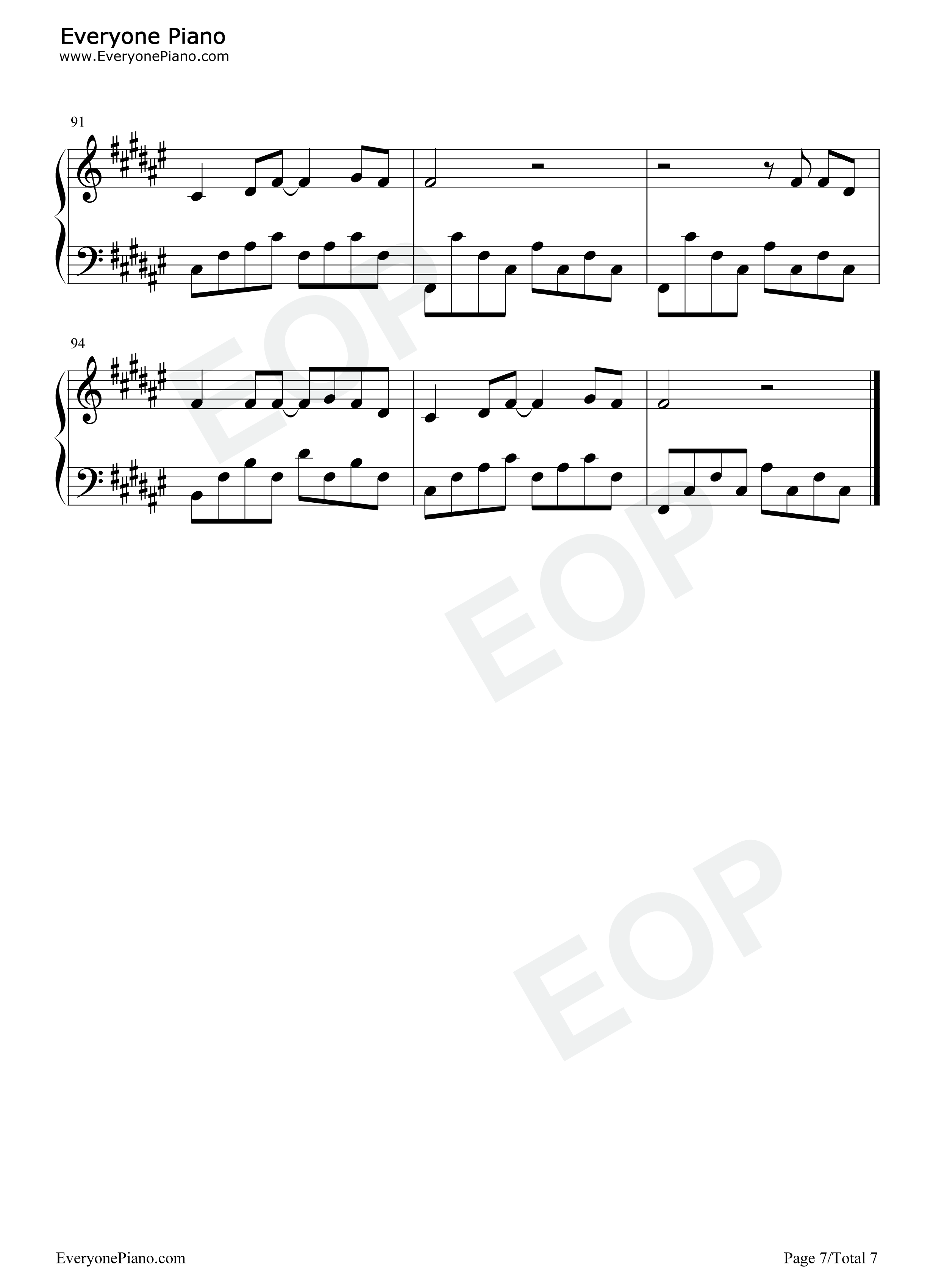 给你给我钢琴谱_毛不易