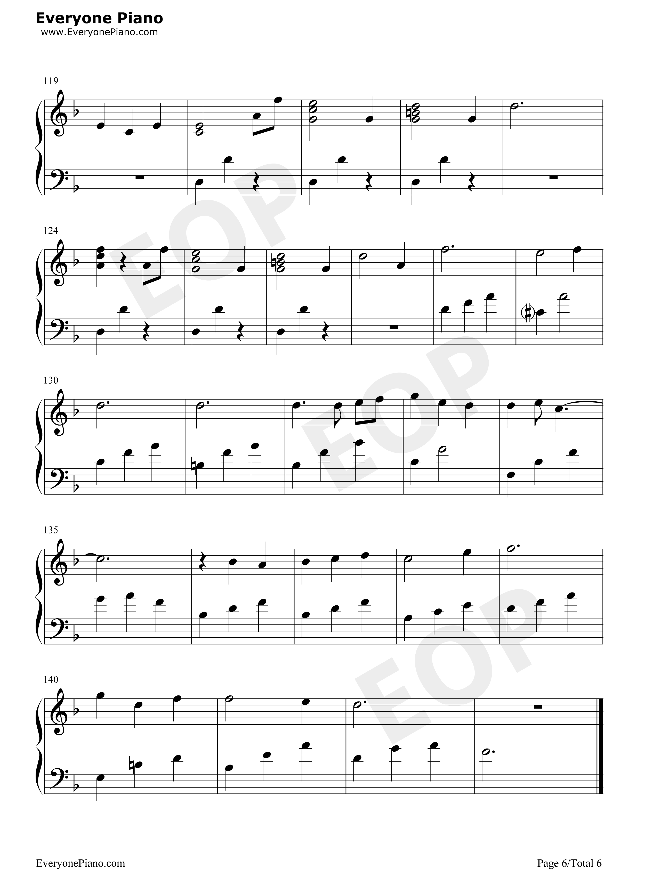 ゆめ_みつけた钢琴谱_林原めぐみ_林原惠_　こおろぎさとみ　兴梠里美