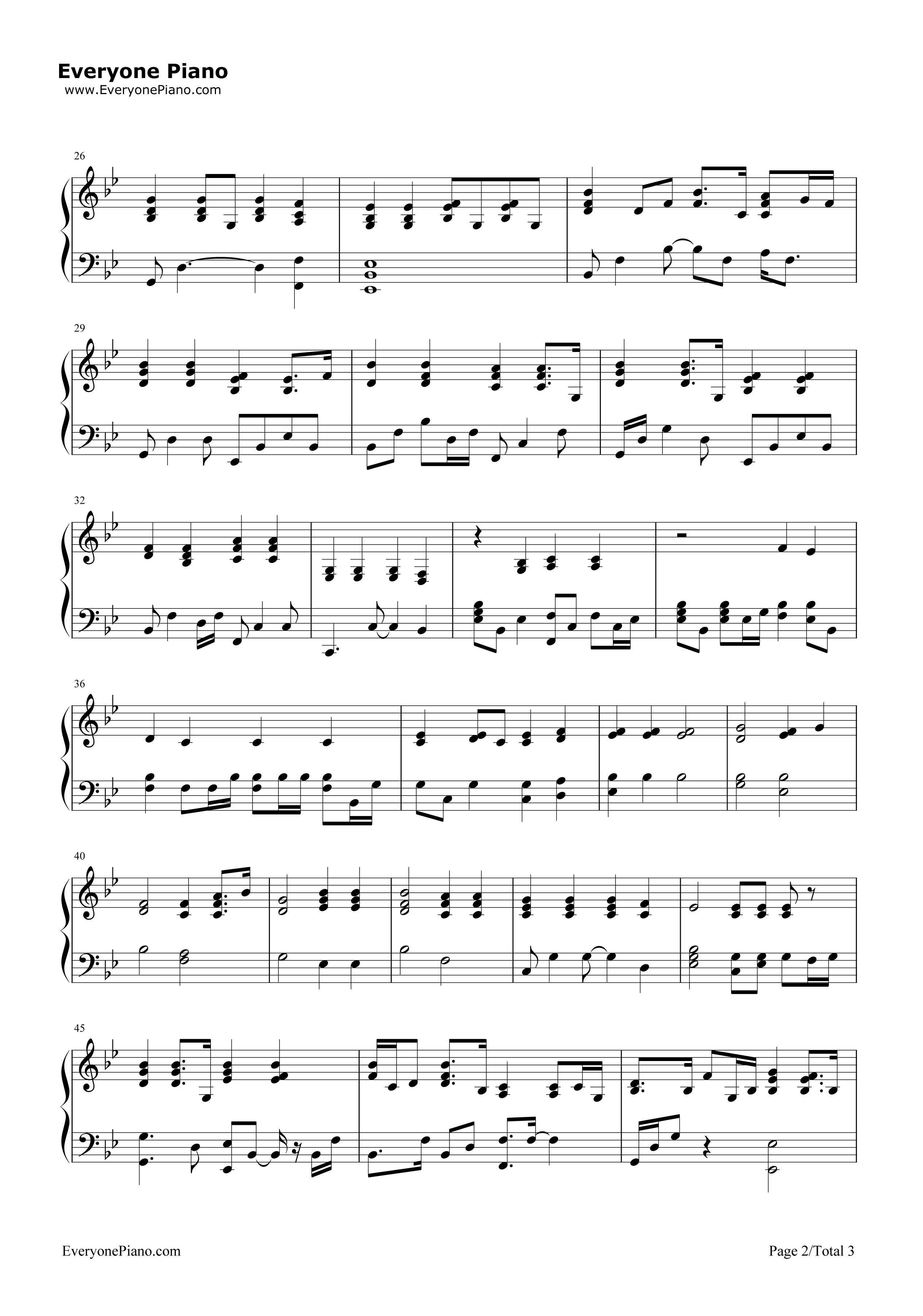 Better_Than_A_Hallelujah钢琴谱_Sarah_Hart