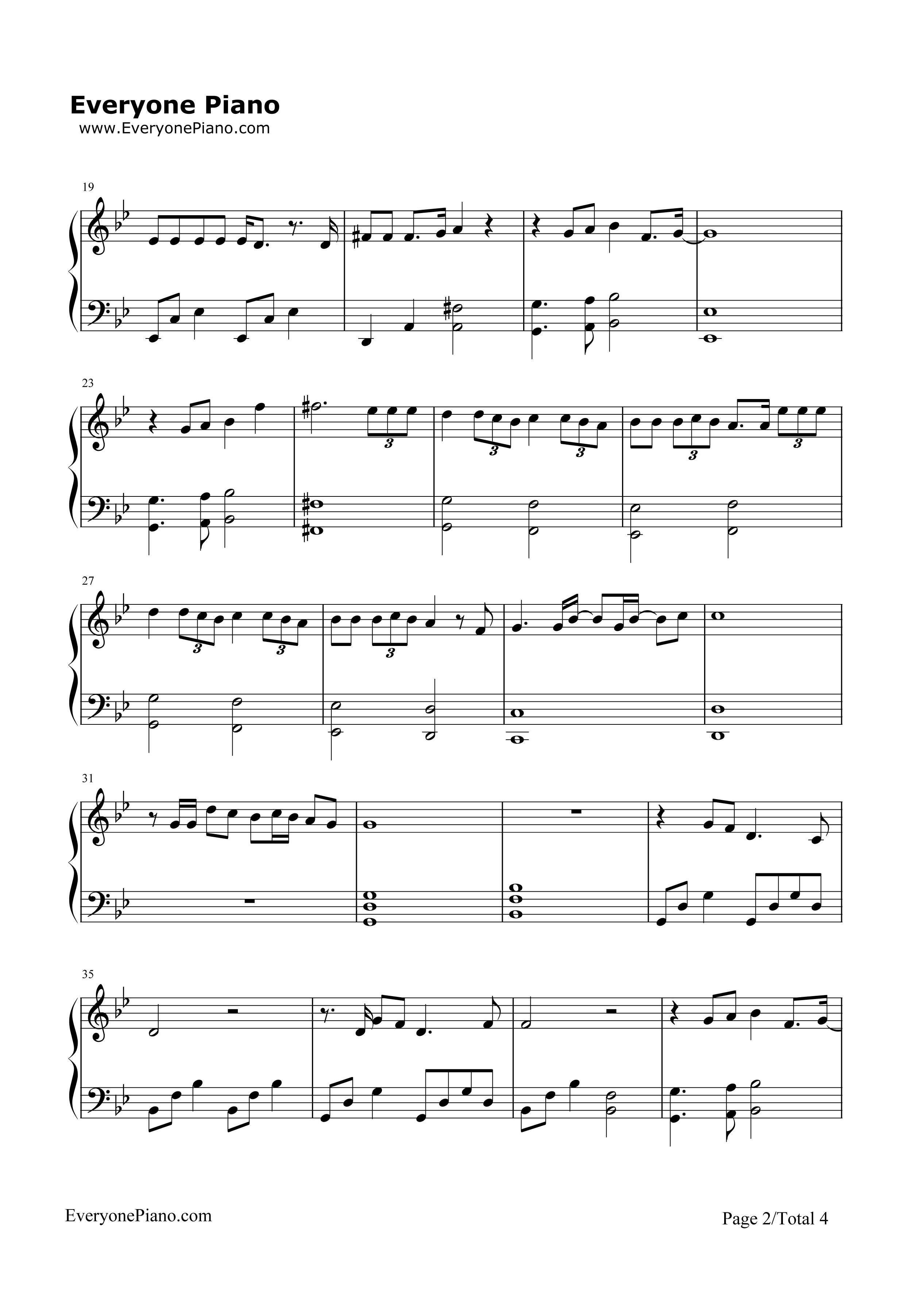 Writing's_on_the_Wall钢琴谱_Sam_Smith