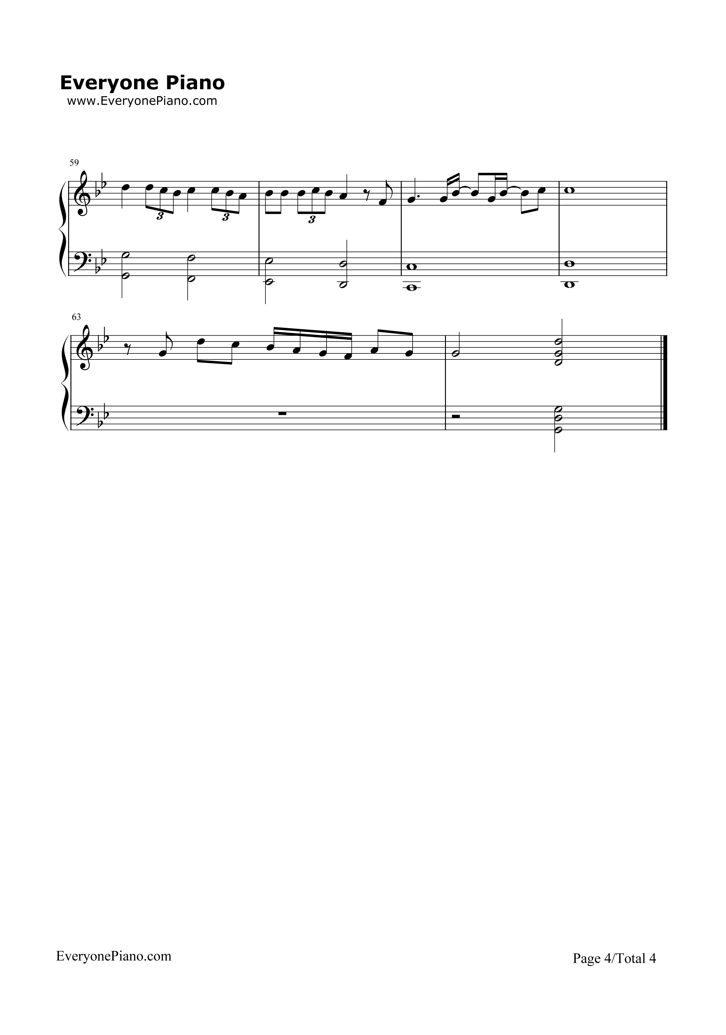 Writing's_on_the_Wall钢琴谱_Sam_Smith