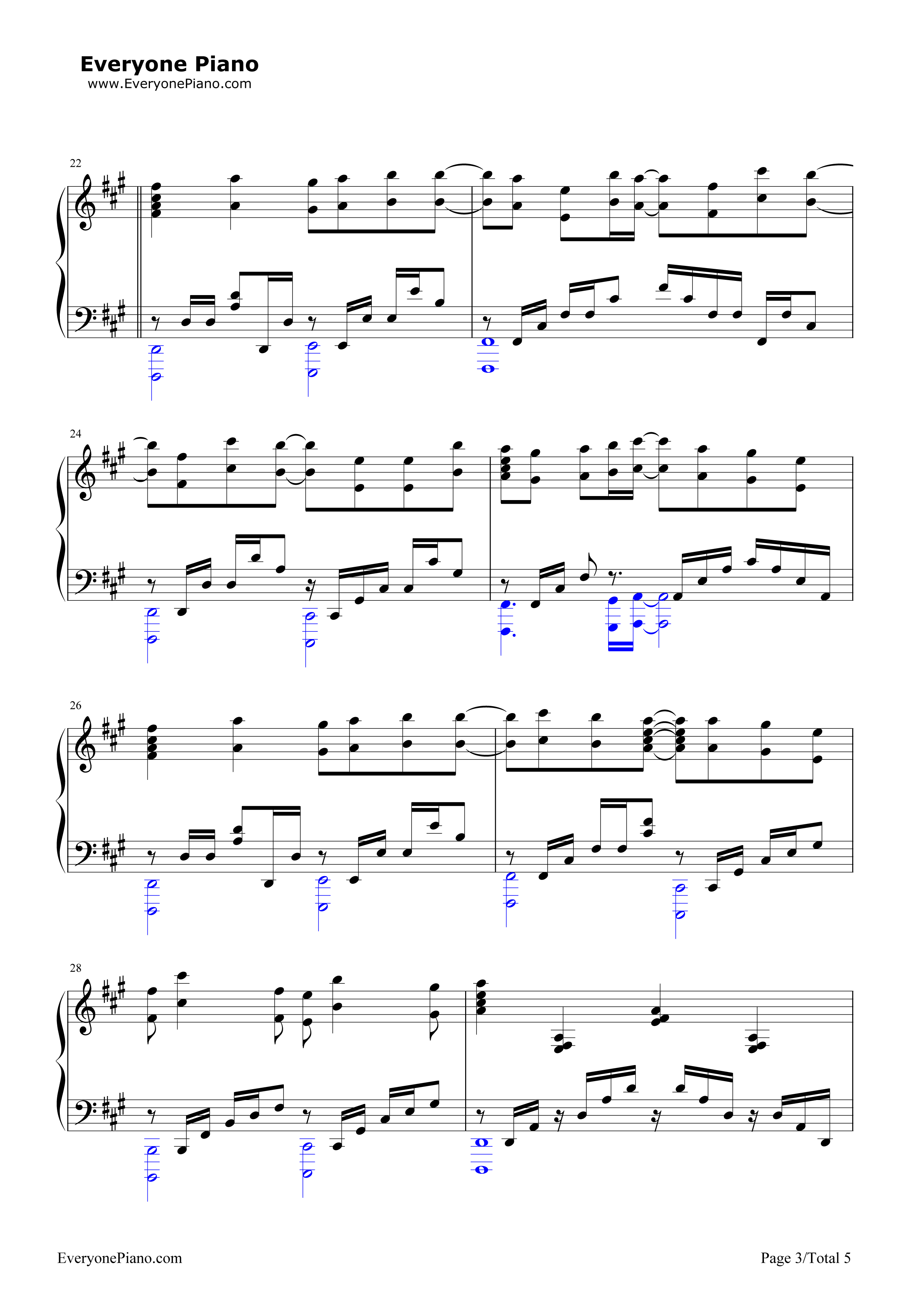 ninelie钢琴谱_Aimer_and_chelly