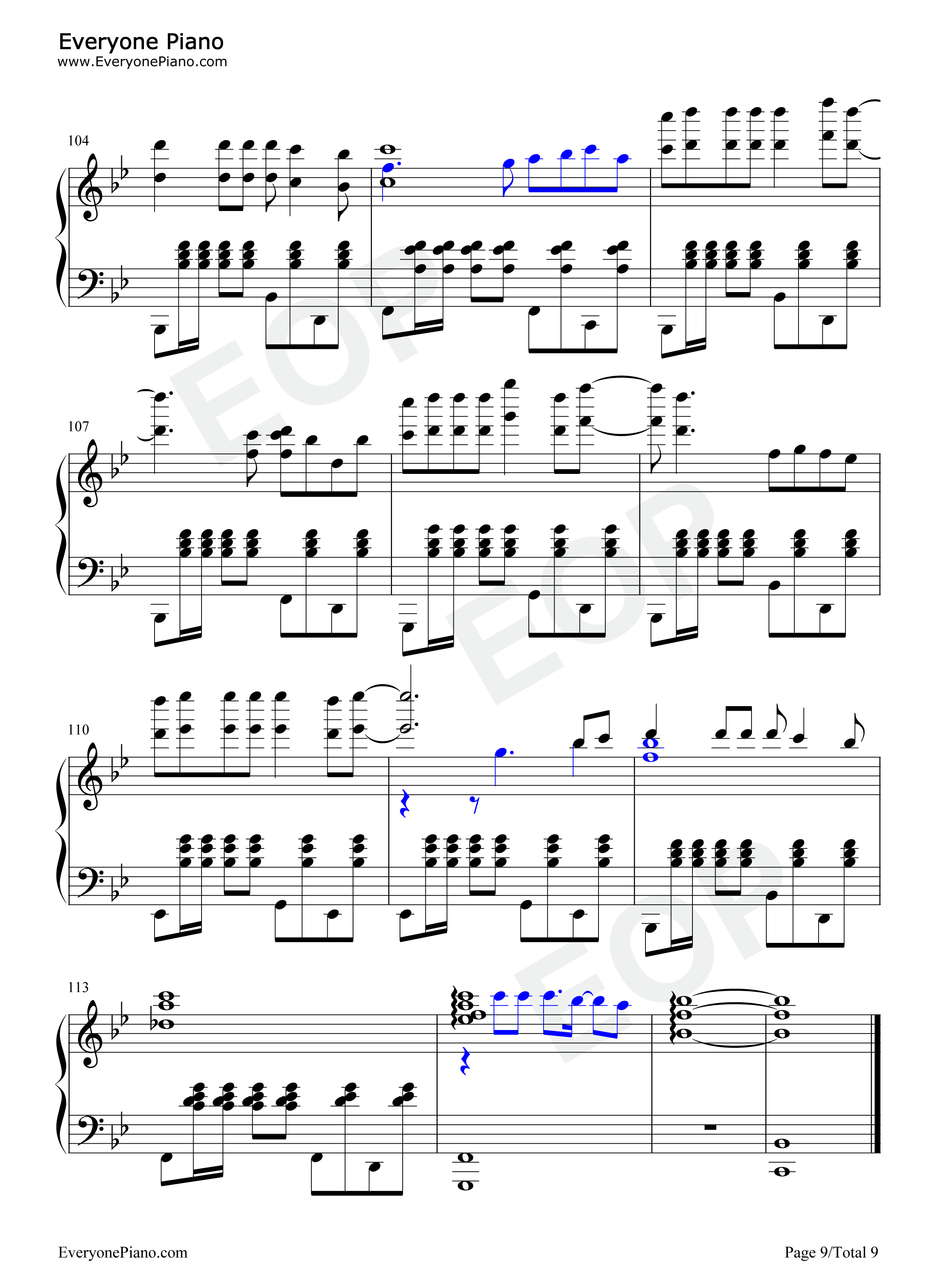 我的未来不是梦钢琴谱_张雨生