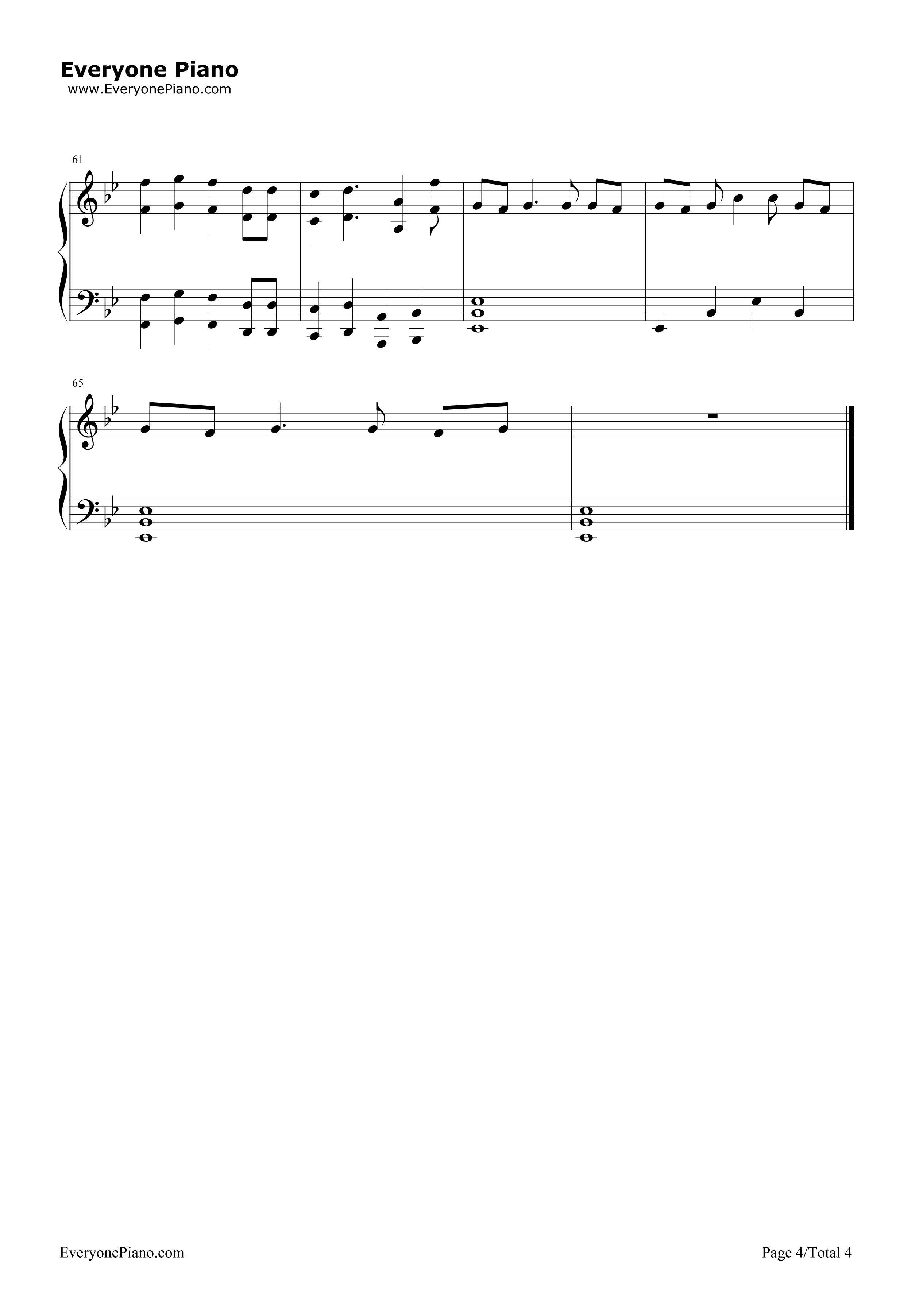 Question钢琴谱_3年E班歌曲担当