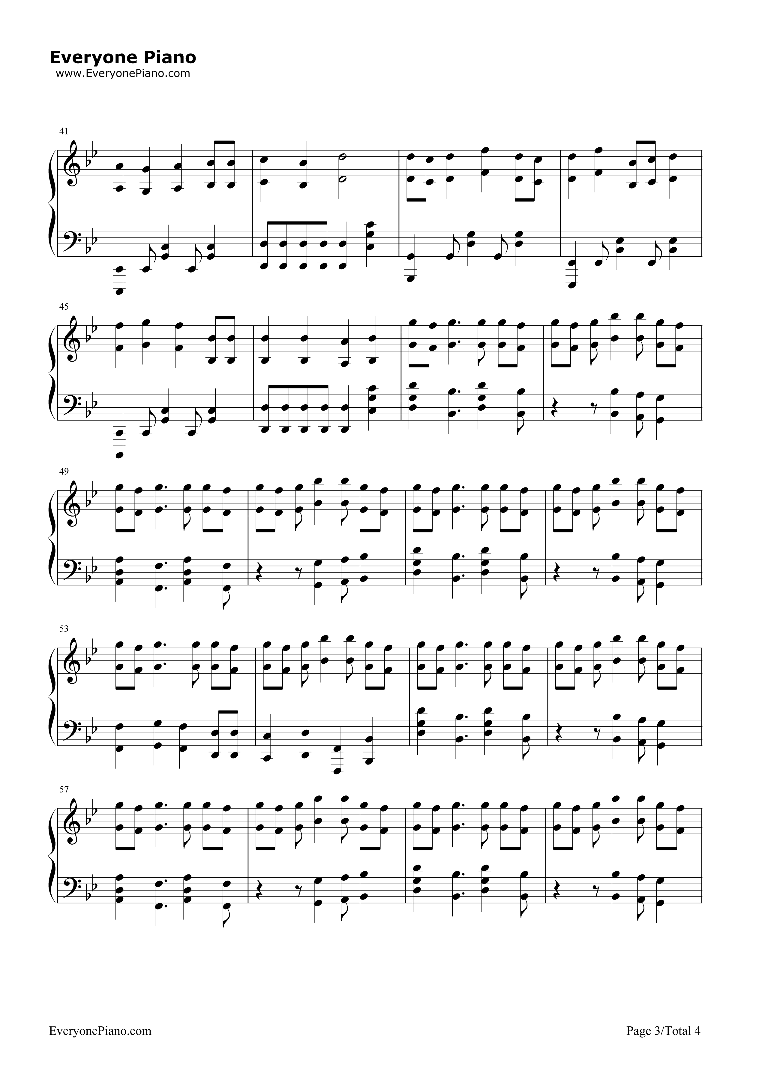 Question钢琴谱_3年E班歌曲担当