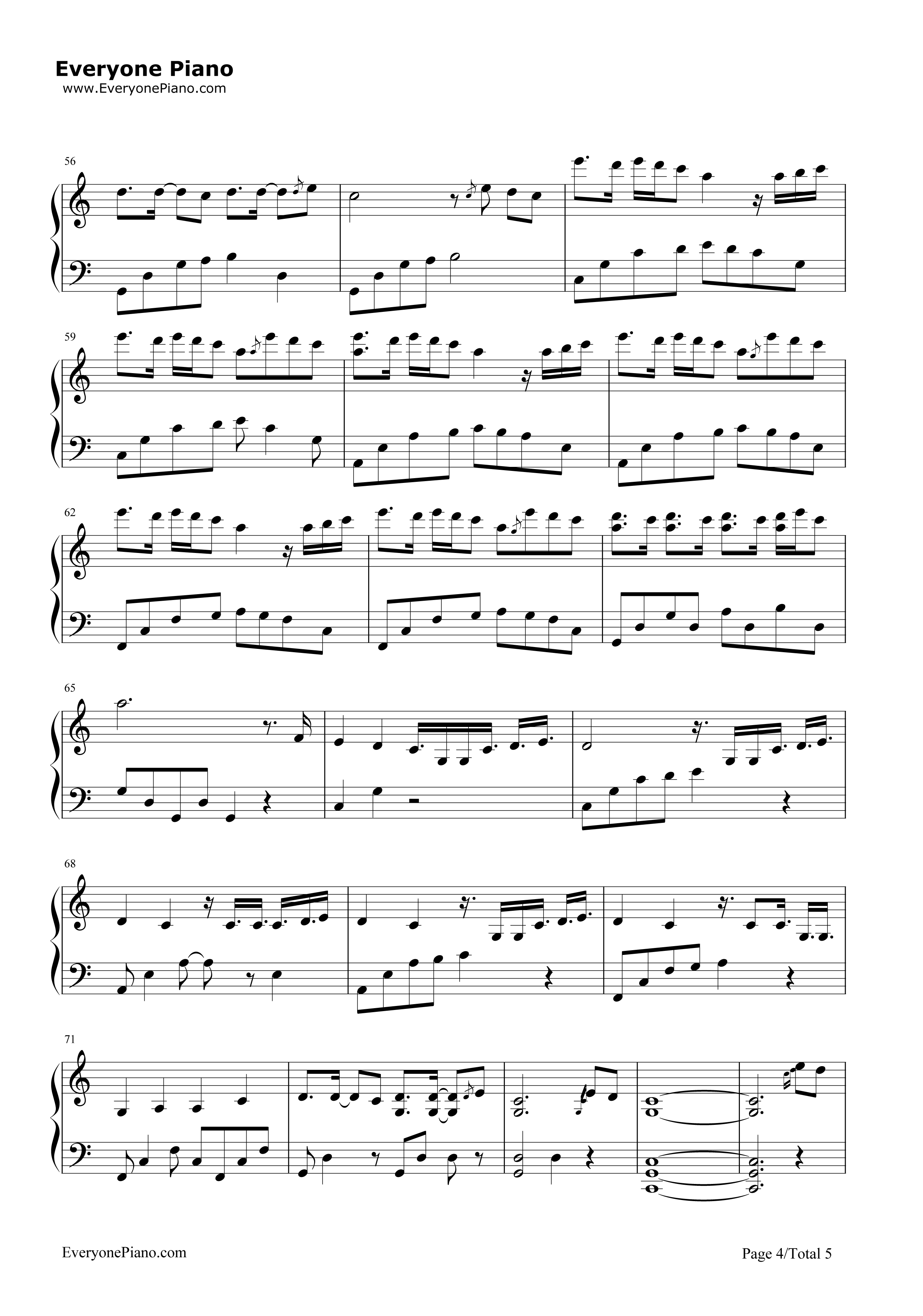 I'll_Show_You钢琴谱_贾斯汀•比伯