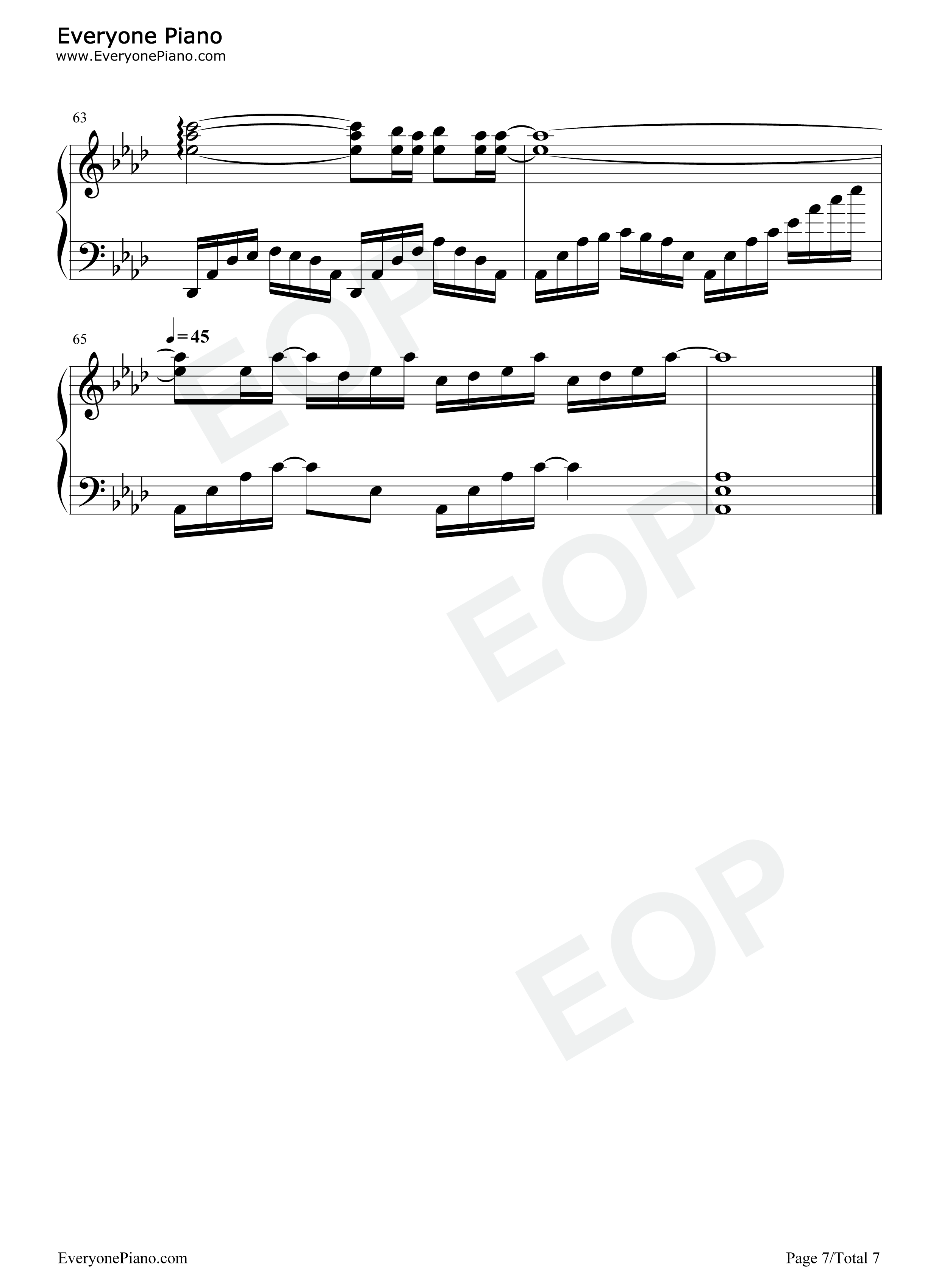 光亮钢琴谱_周深