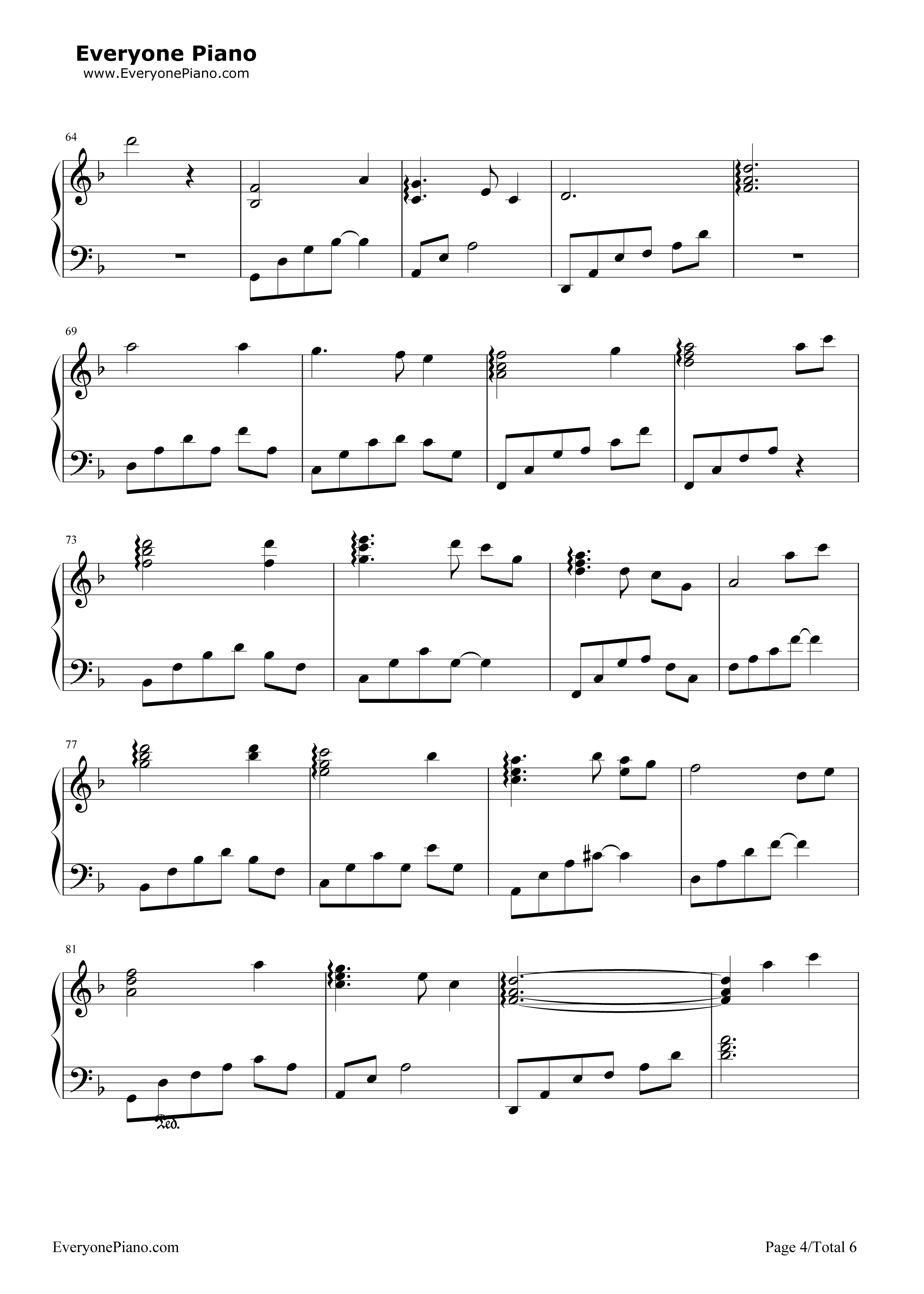 More_than_Love钢琴谱_韩成民