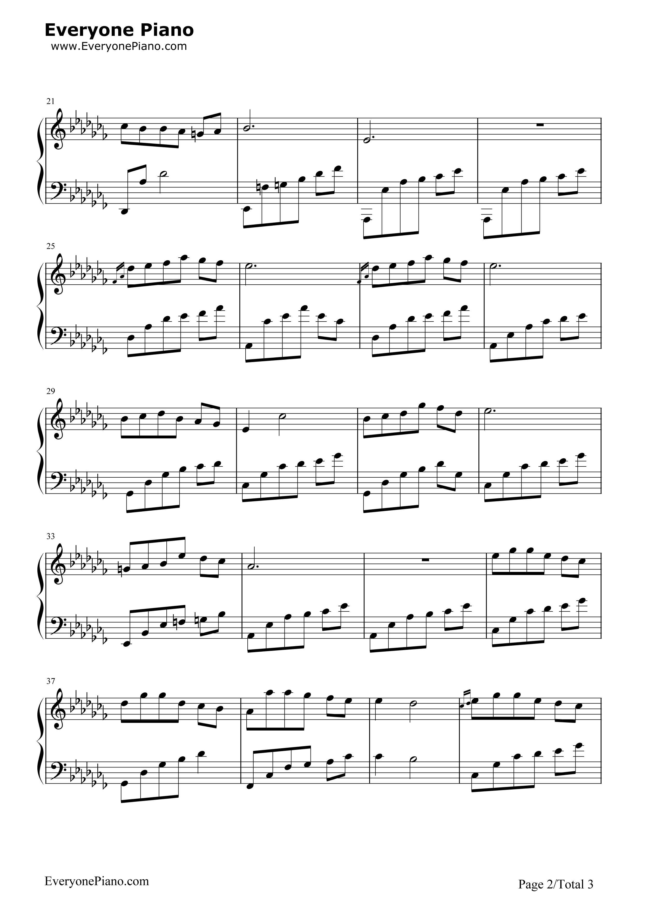 巴格达的星空钢琴谱_班得瑞__Bandari