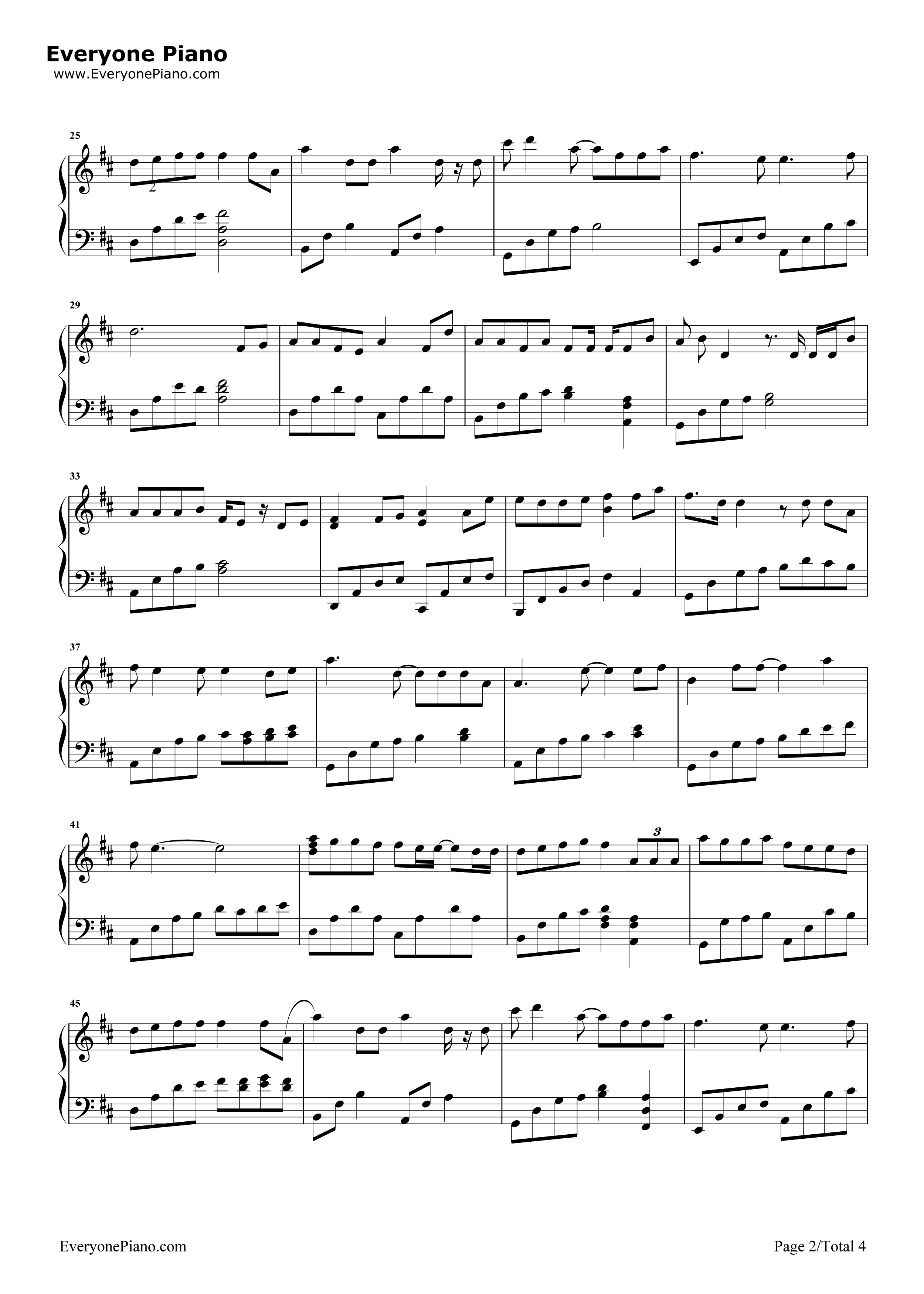 我为你歌唱When_It's_Lonely钢琴谱_曲婉婷