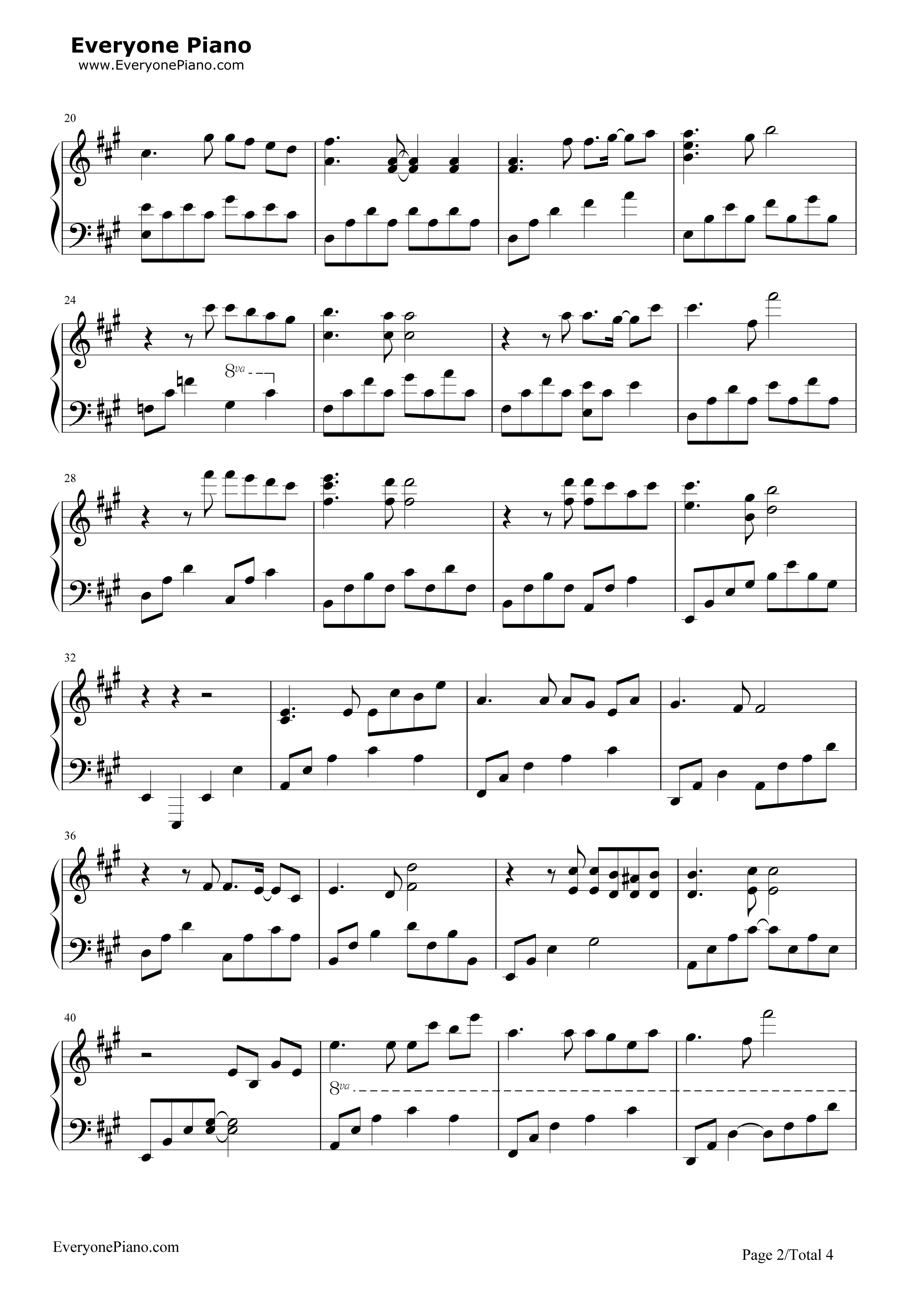 November钢琴谱_金允