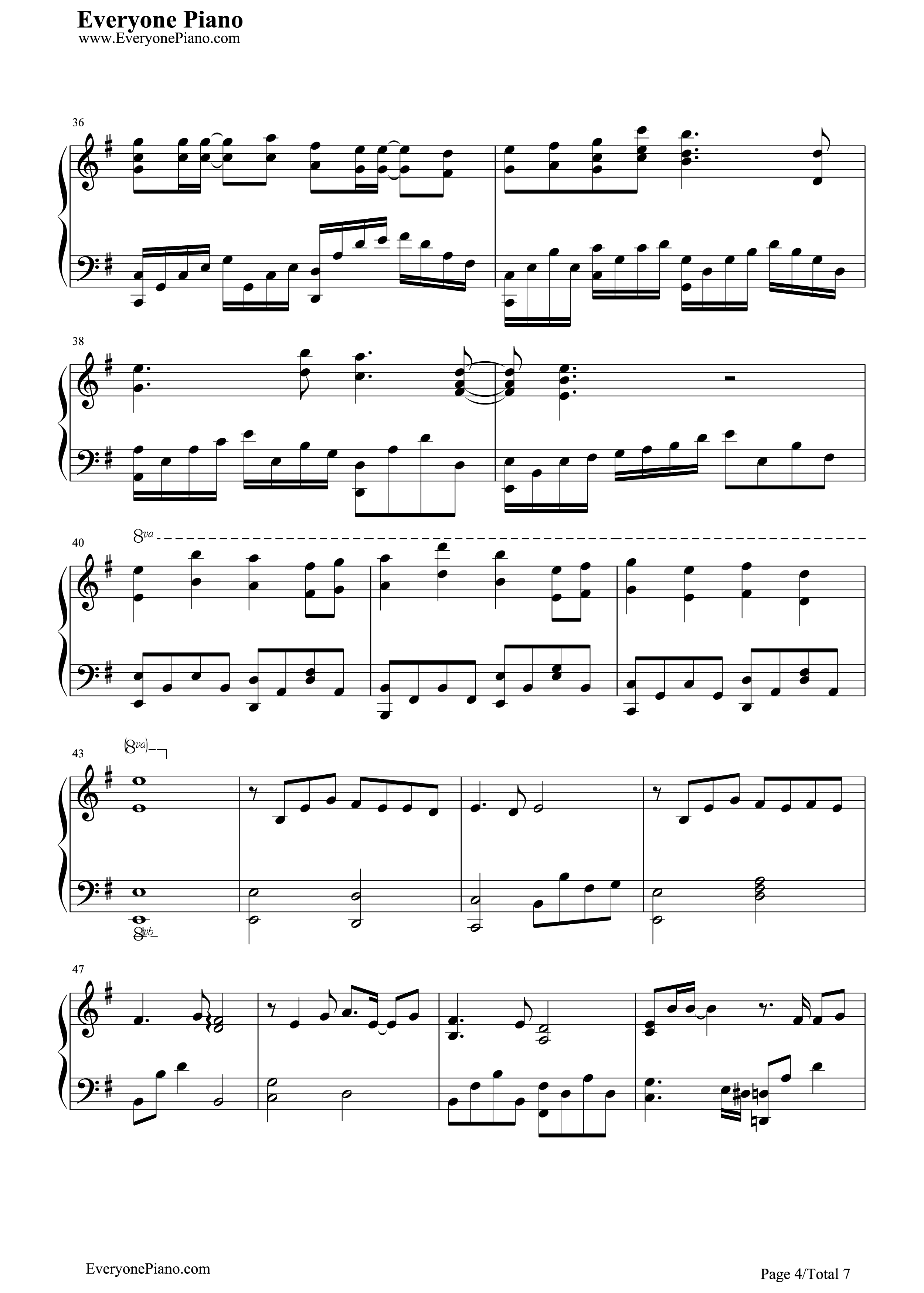 剑心钢琴谱_张杰