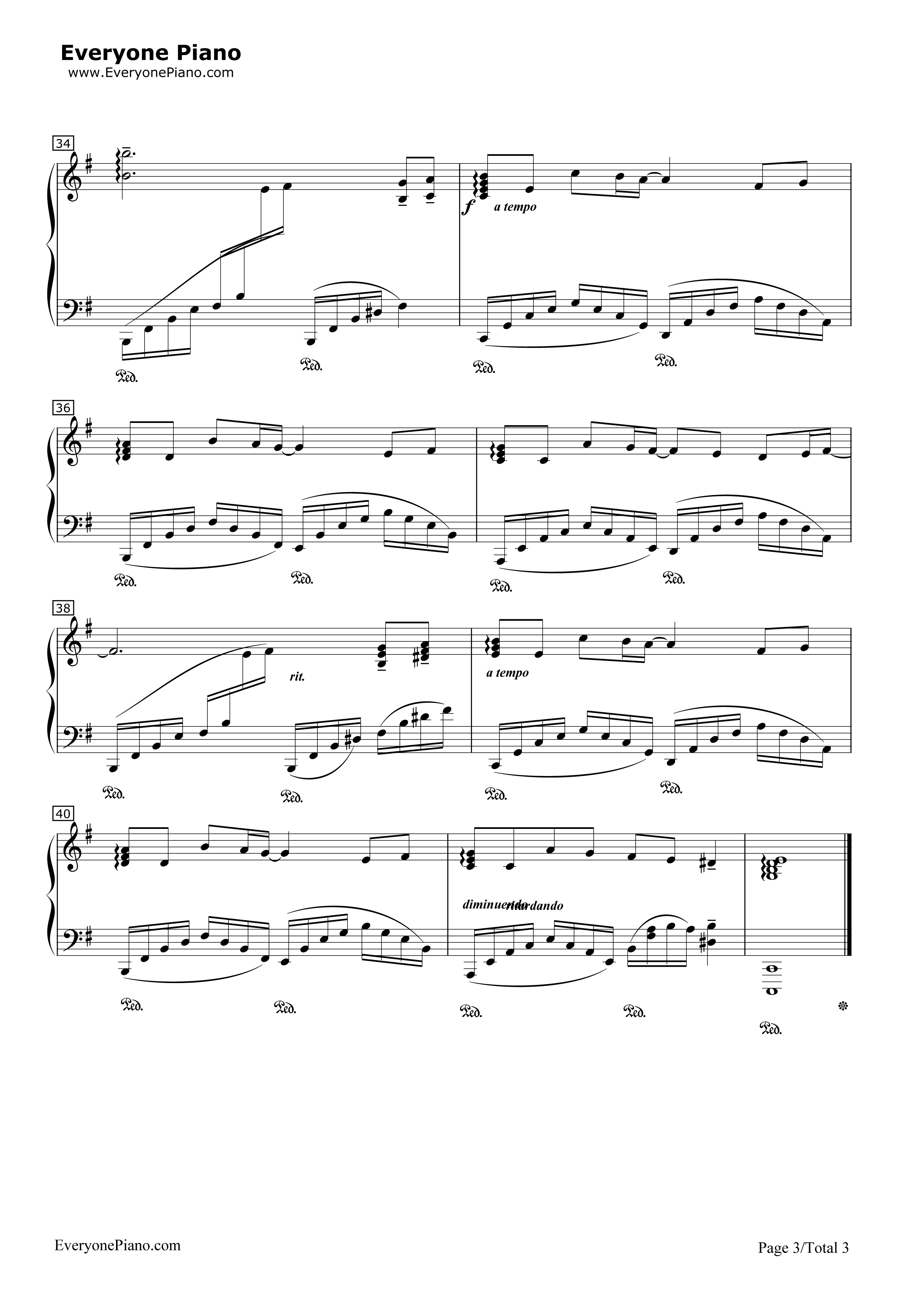 年华都是无效信钢琴谱_神思者