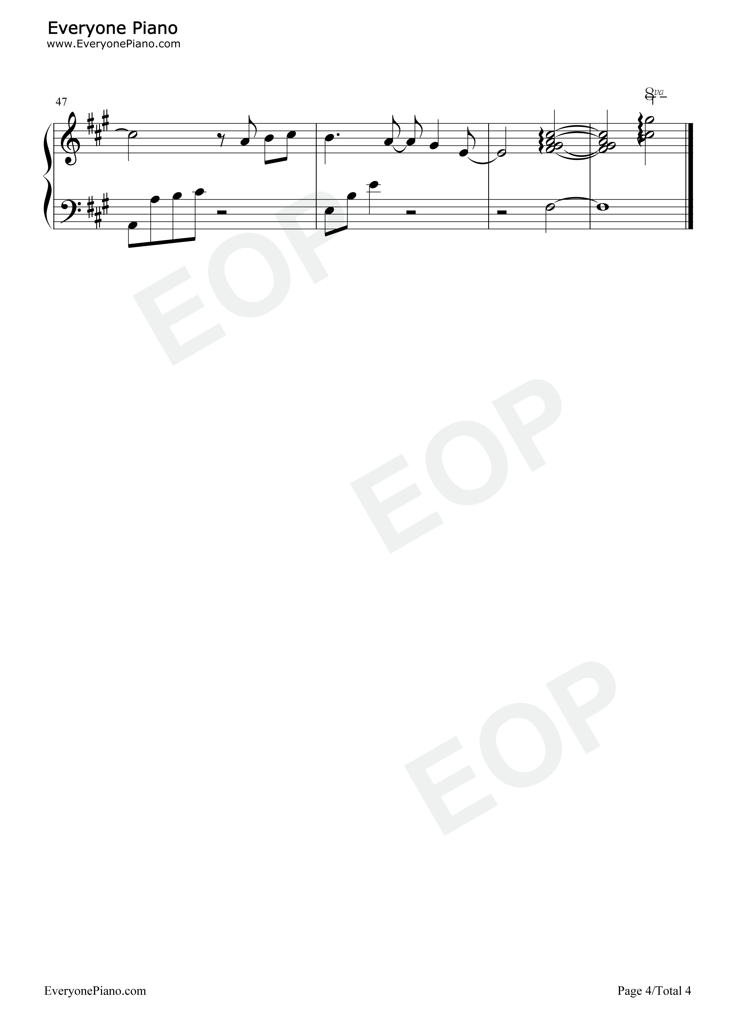 迷失幻境钢琴谱_IN_K_王忻辰