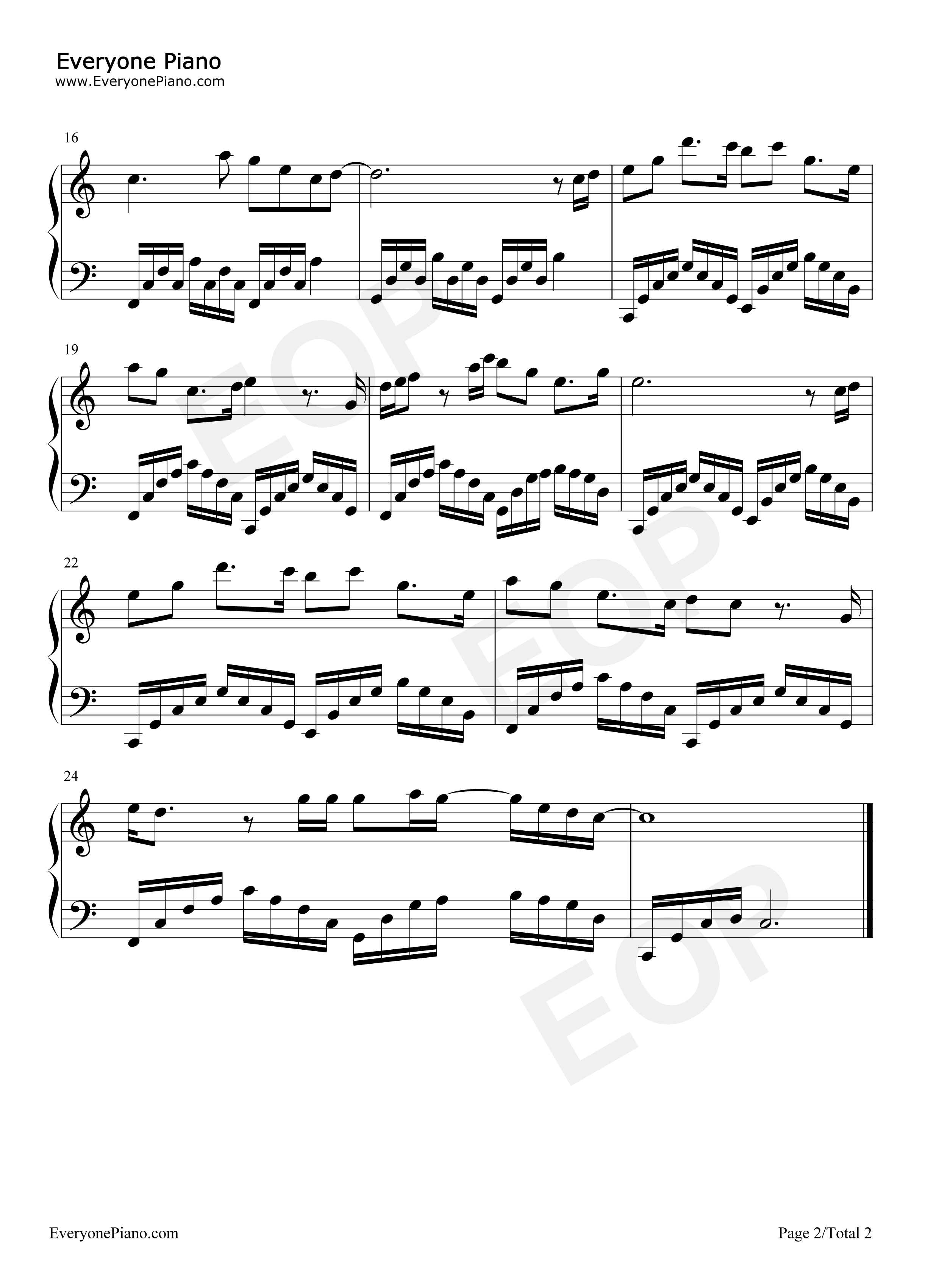 穿过寒冬拥抱你钢琴谱_王源