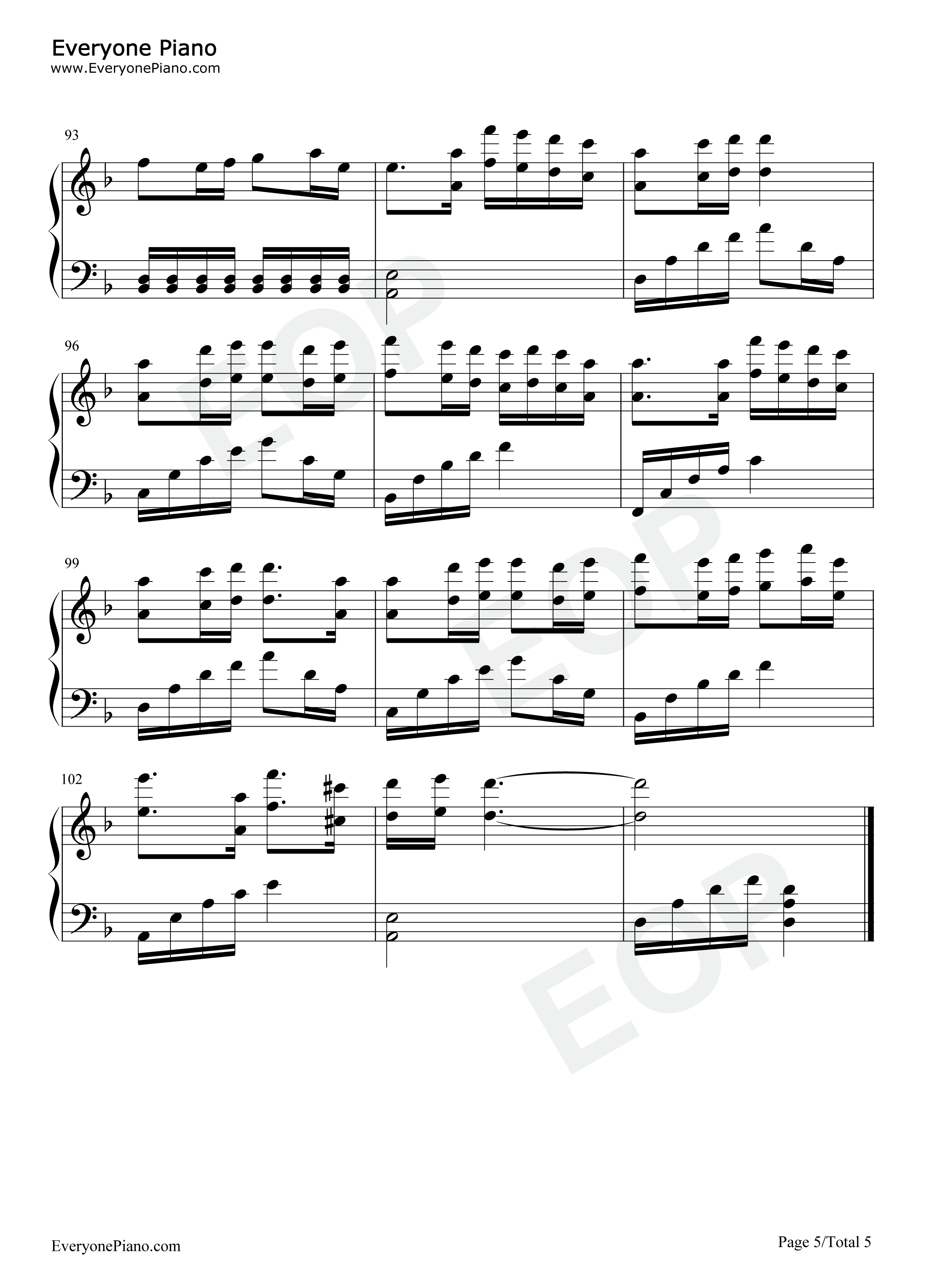 剑魂钢琴谱_汪苏泷