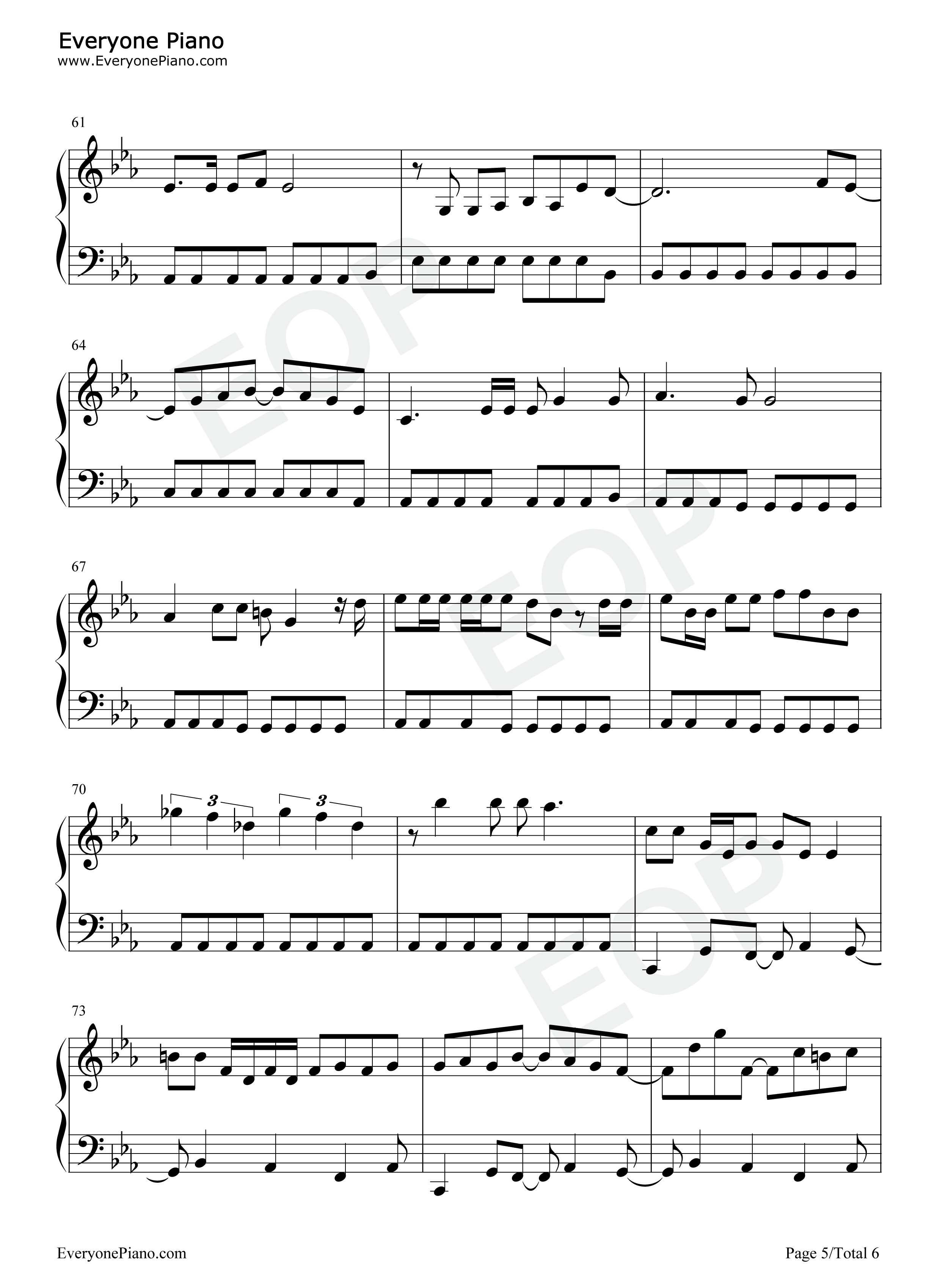 We_Dont_Talk_About_Bruno钢琴谱_Lin_Manuel_Miranda