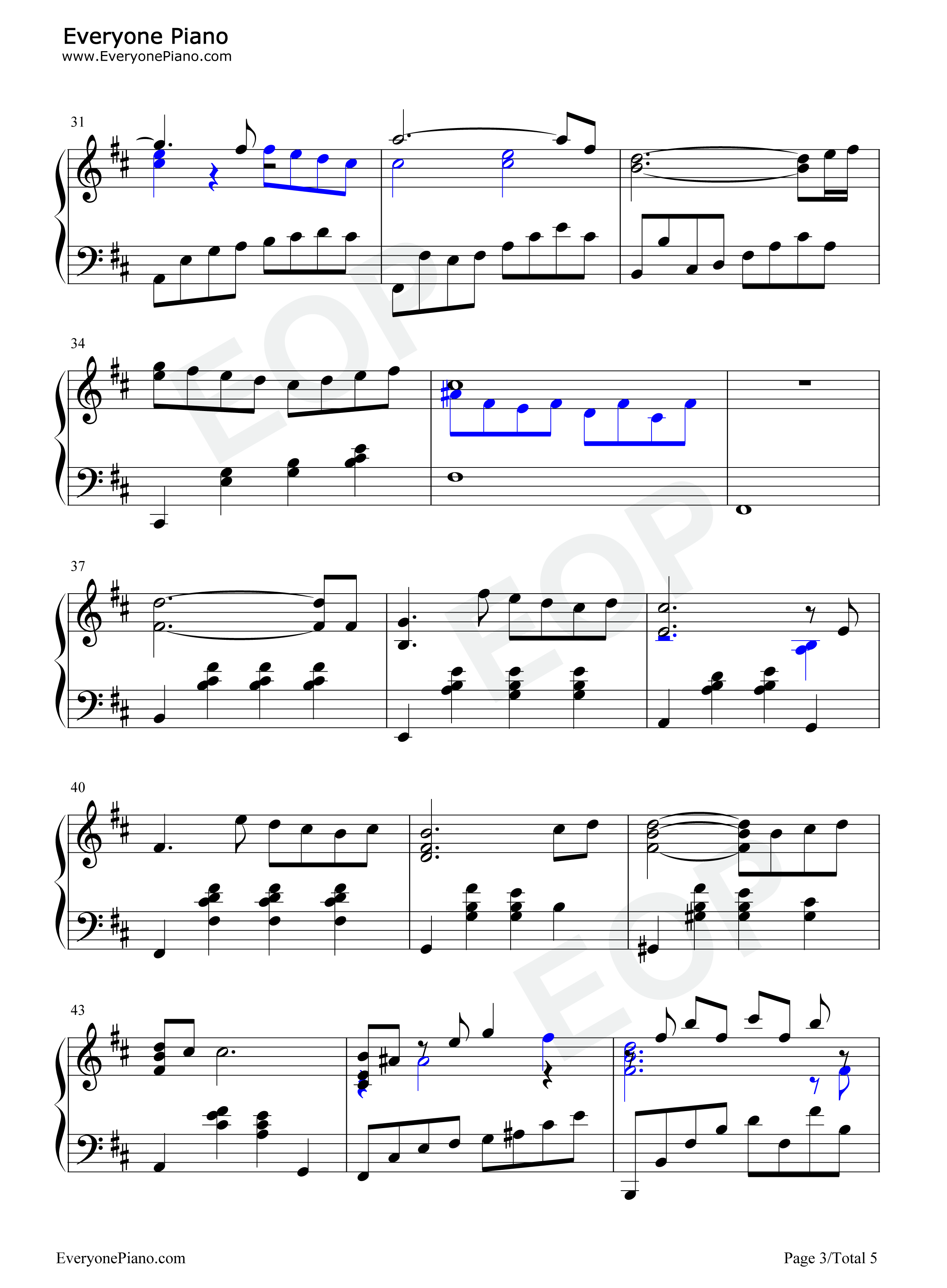 全ての人の魂の诗钢琴谱_目黒将司