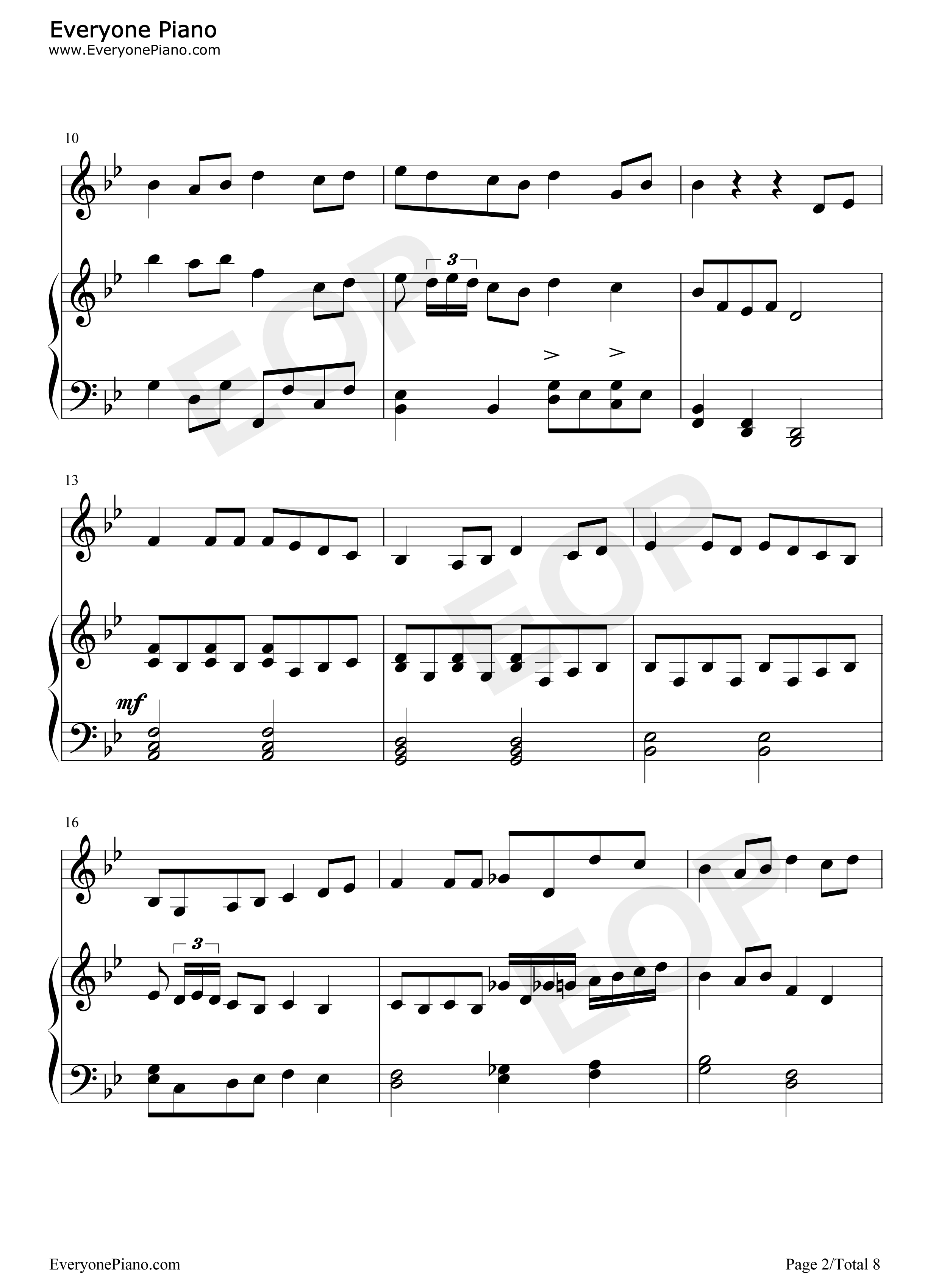 时光机钢琴谱_五月天