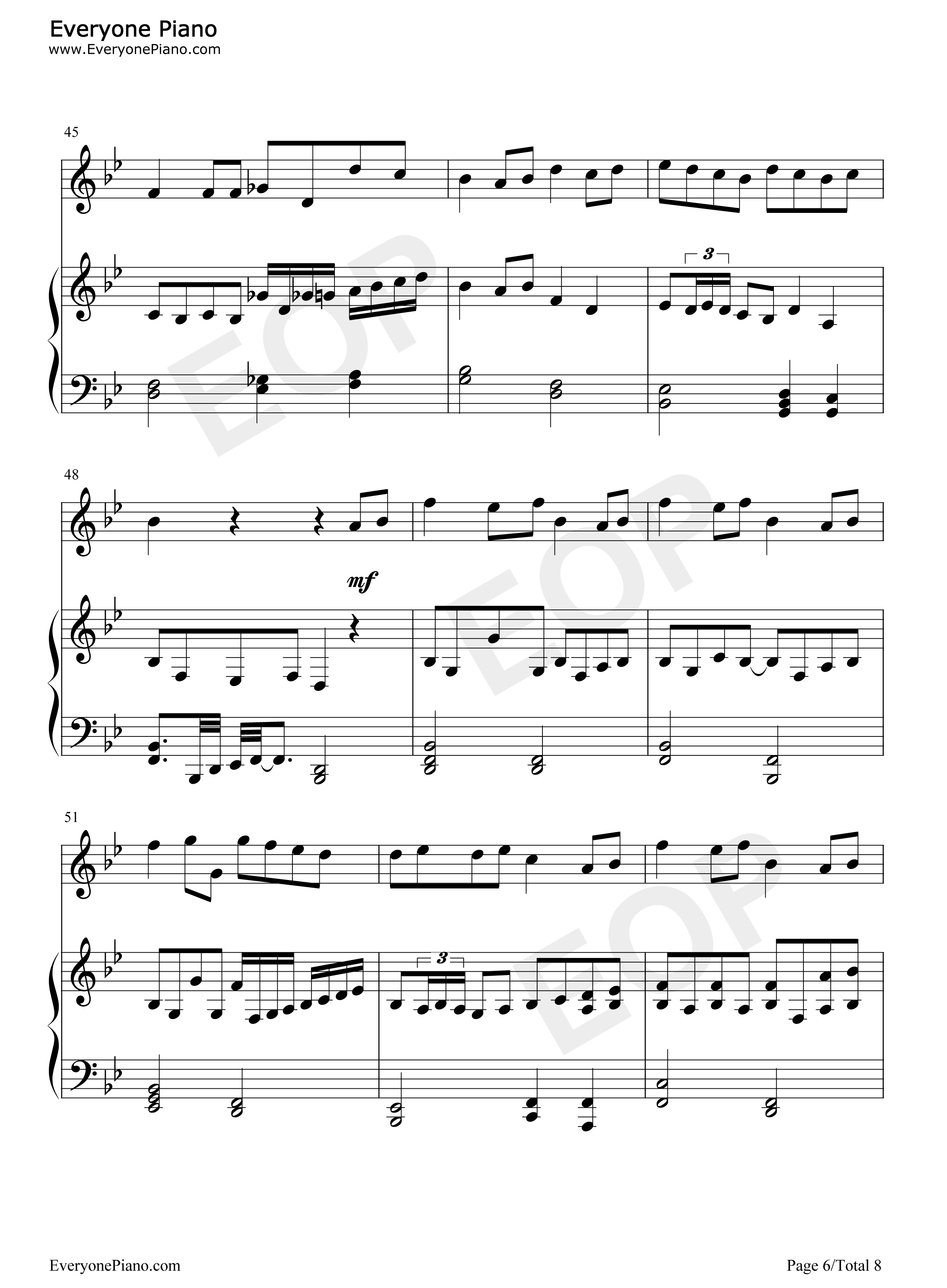 时光机钢琴谱_五月天