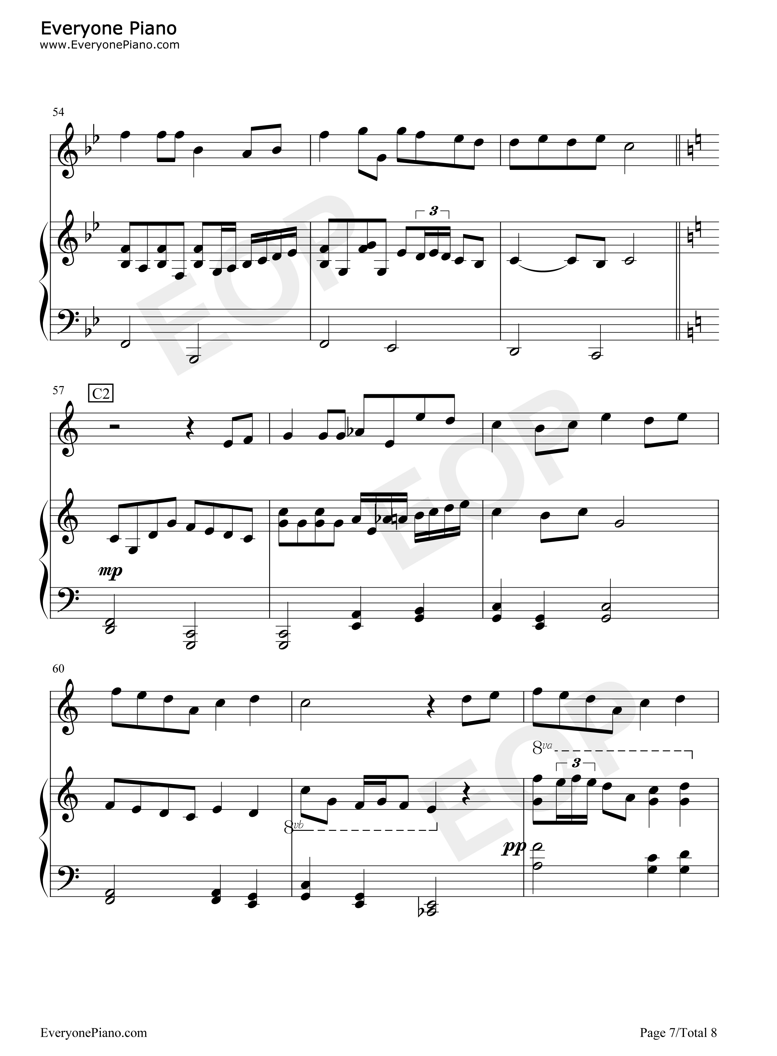 时光机钢琴谱_五月天