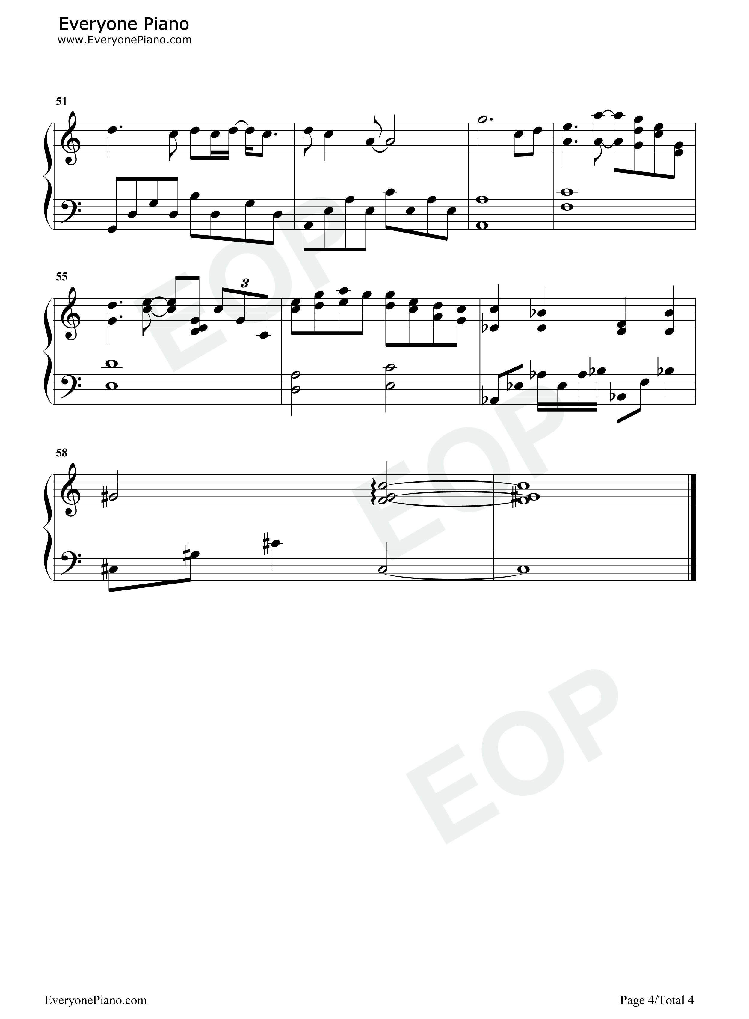 晚吟钢琴谱_李俊毅