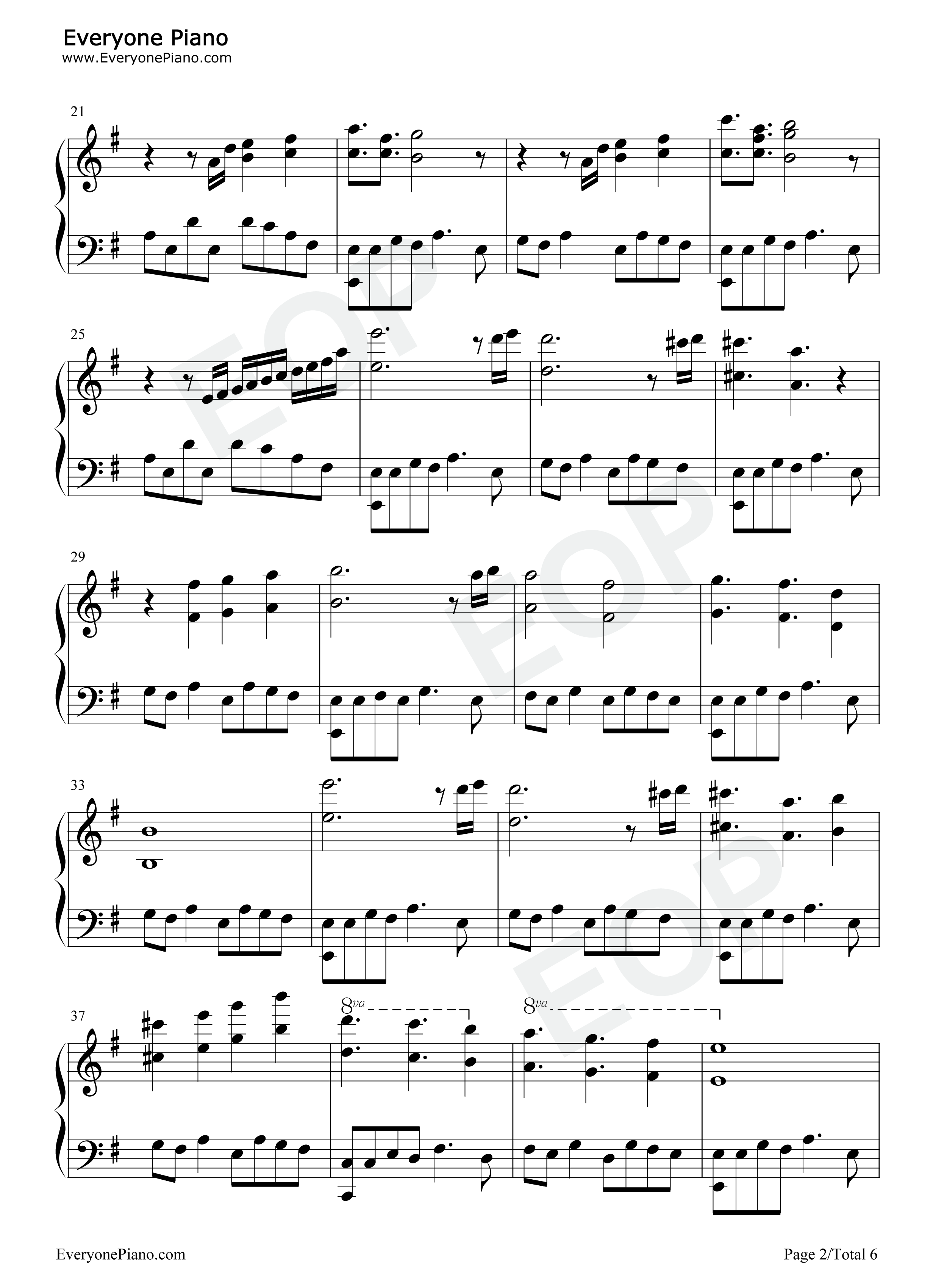 予兆钢琴谱_Falcom_Sound_Team_jdk