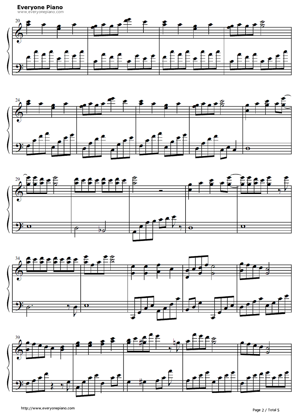 STILL_TIME钢琴谱_德山秀典