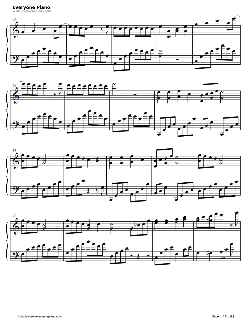 STILL_TIME钢琴谱_德山秀典