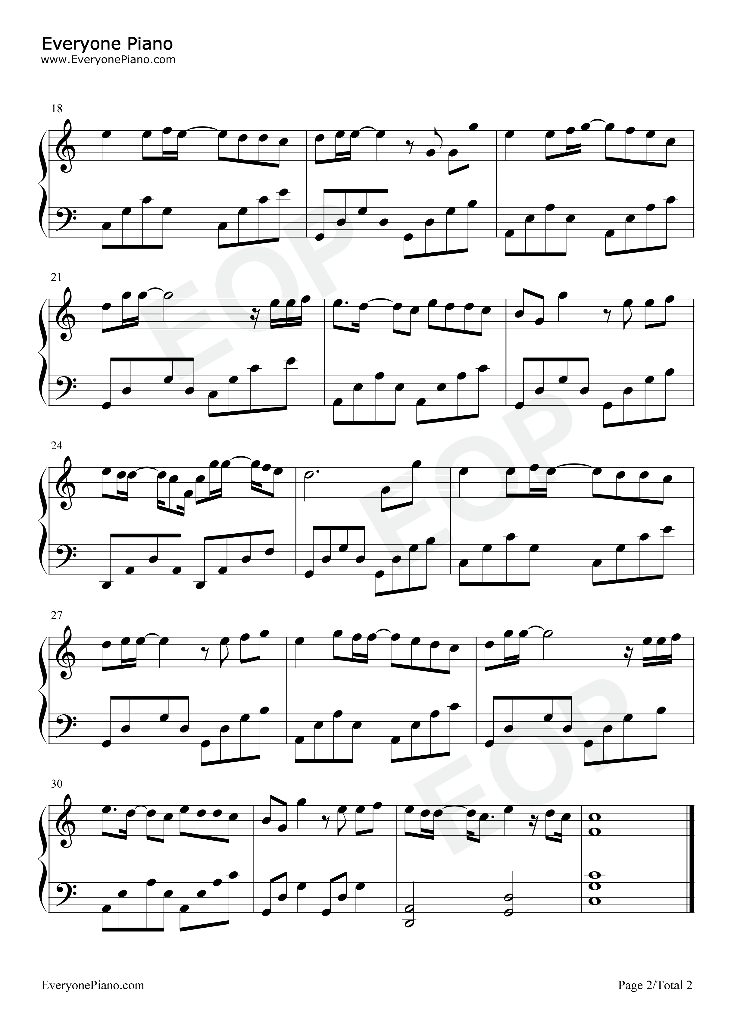 你是我的城钢琴谱_周深