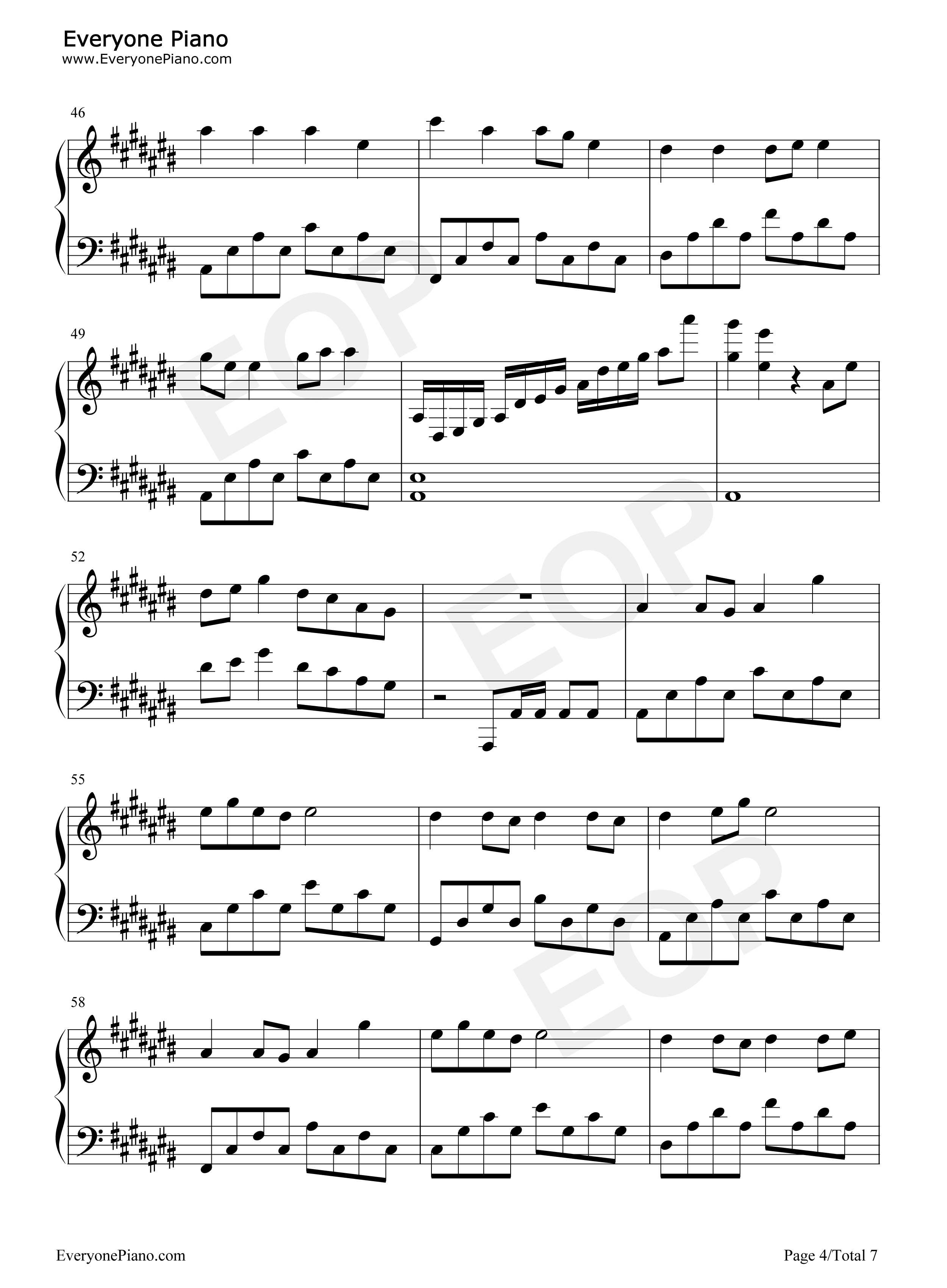 雪龙吟钢琴谱_张杰