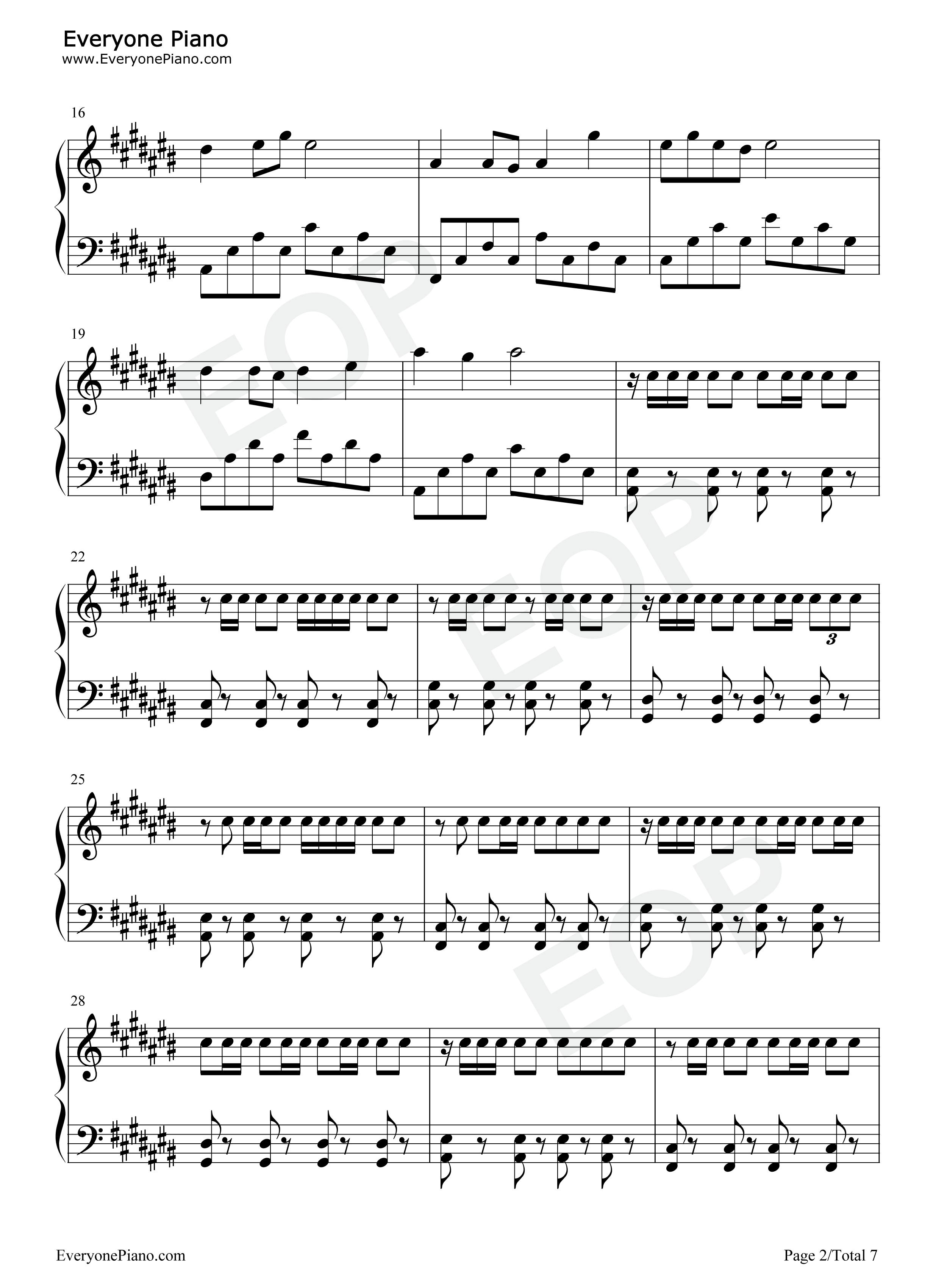 雪龙吟钢琴谱_张杰