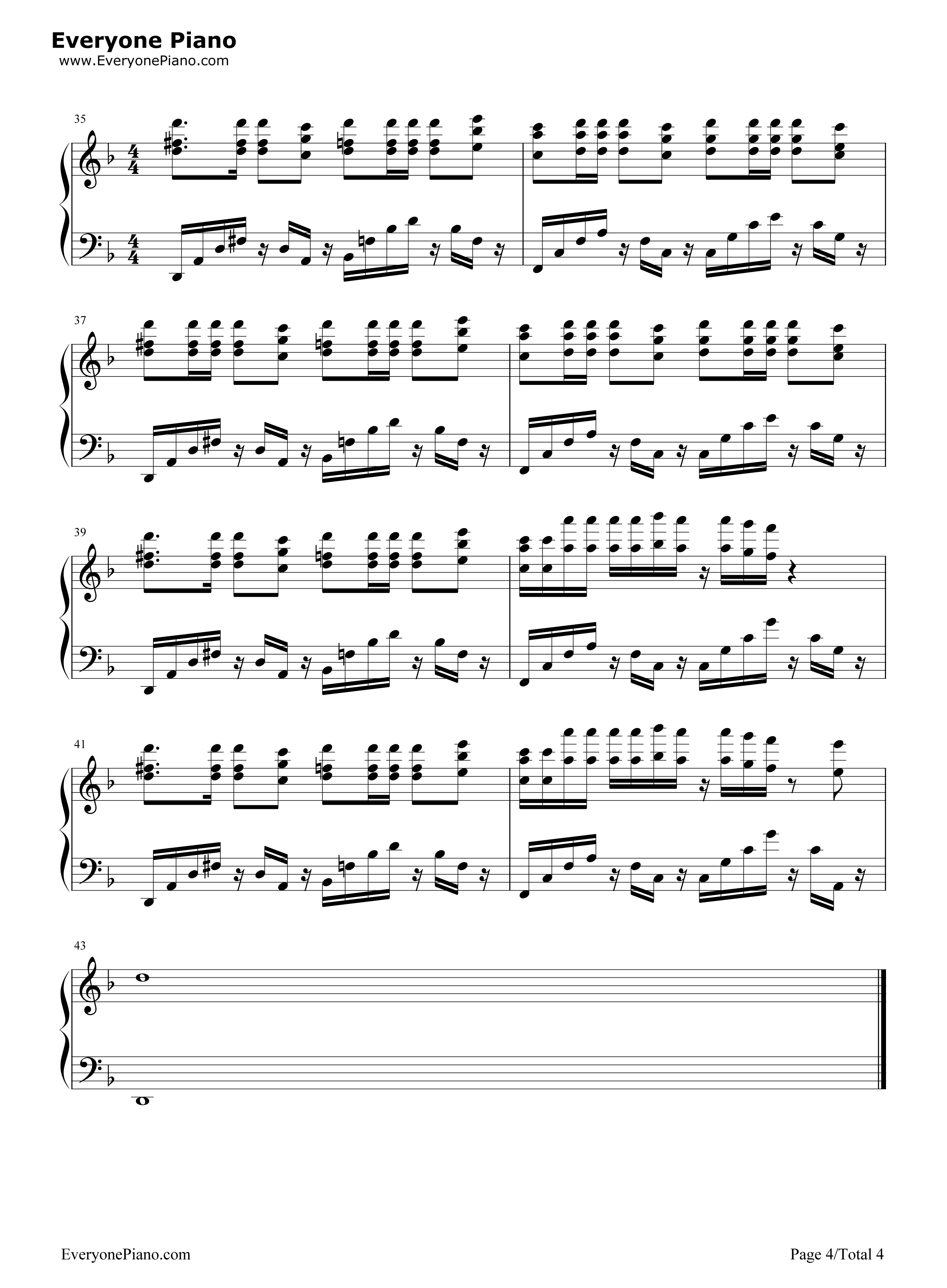 Numb钢琴谱_Linkin_Park_林肯公园