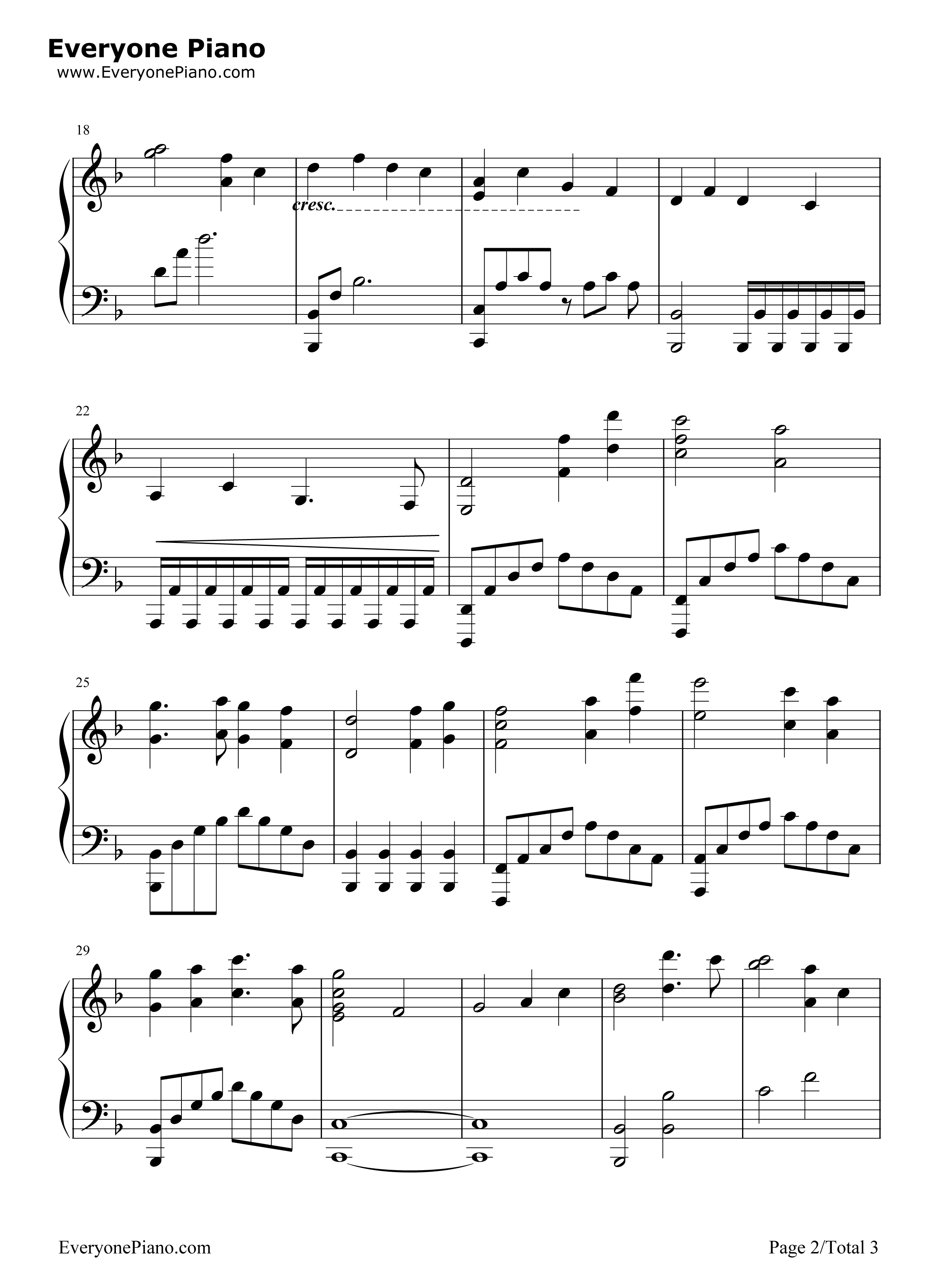 Oogway_Ascends钢琴谱_Hans_Zimmer