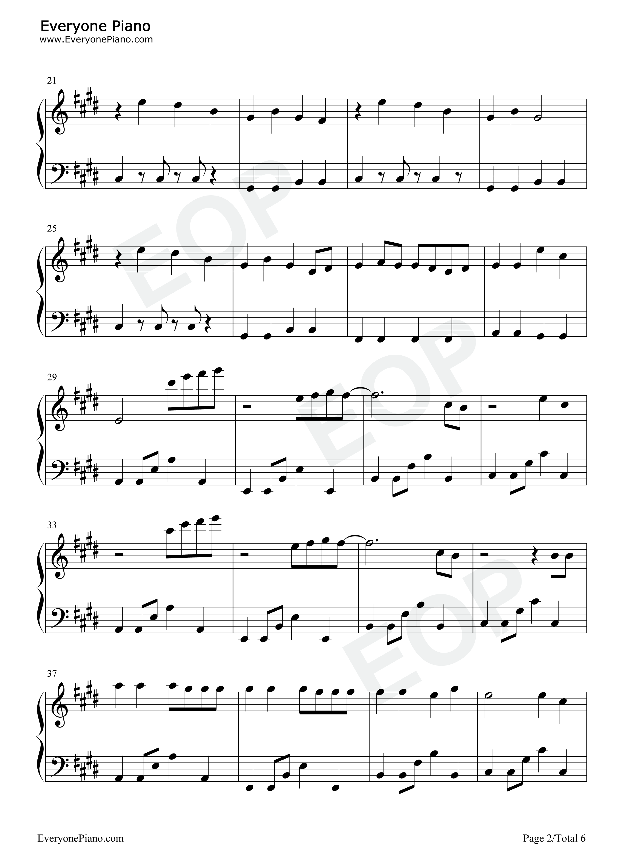 Thats_What_I_Want钢琴谱_Lil_Nas_X