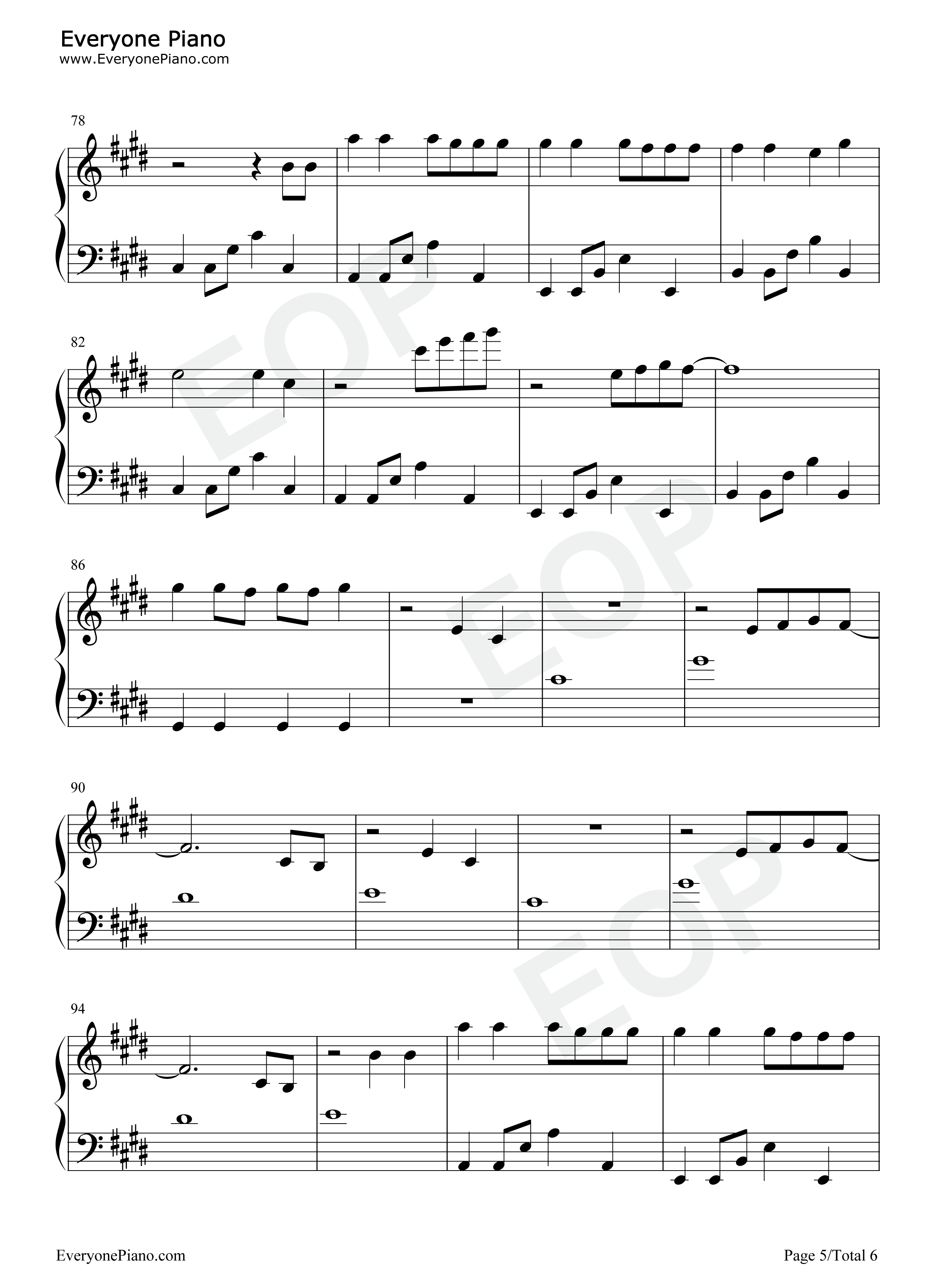 Thats_What_I_Want钢琴谱_Lil_Nas_X