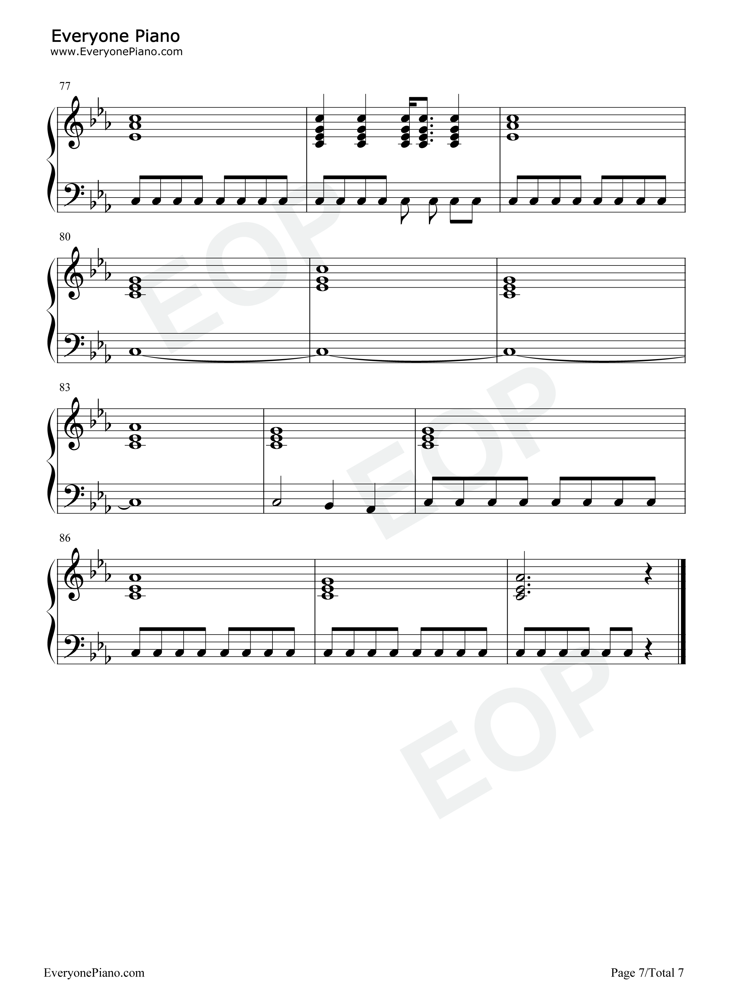 Its_a_Sin钢琴谱_Pet_Shop_Boys