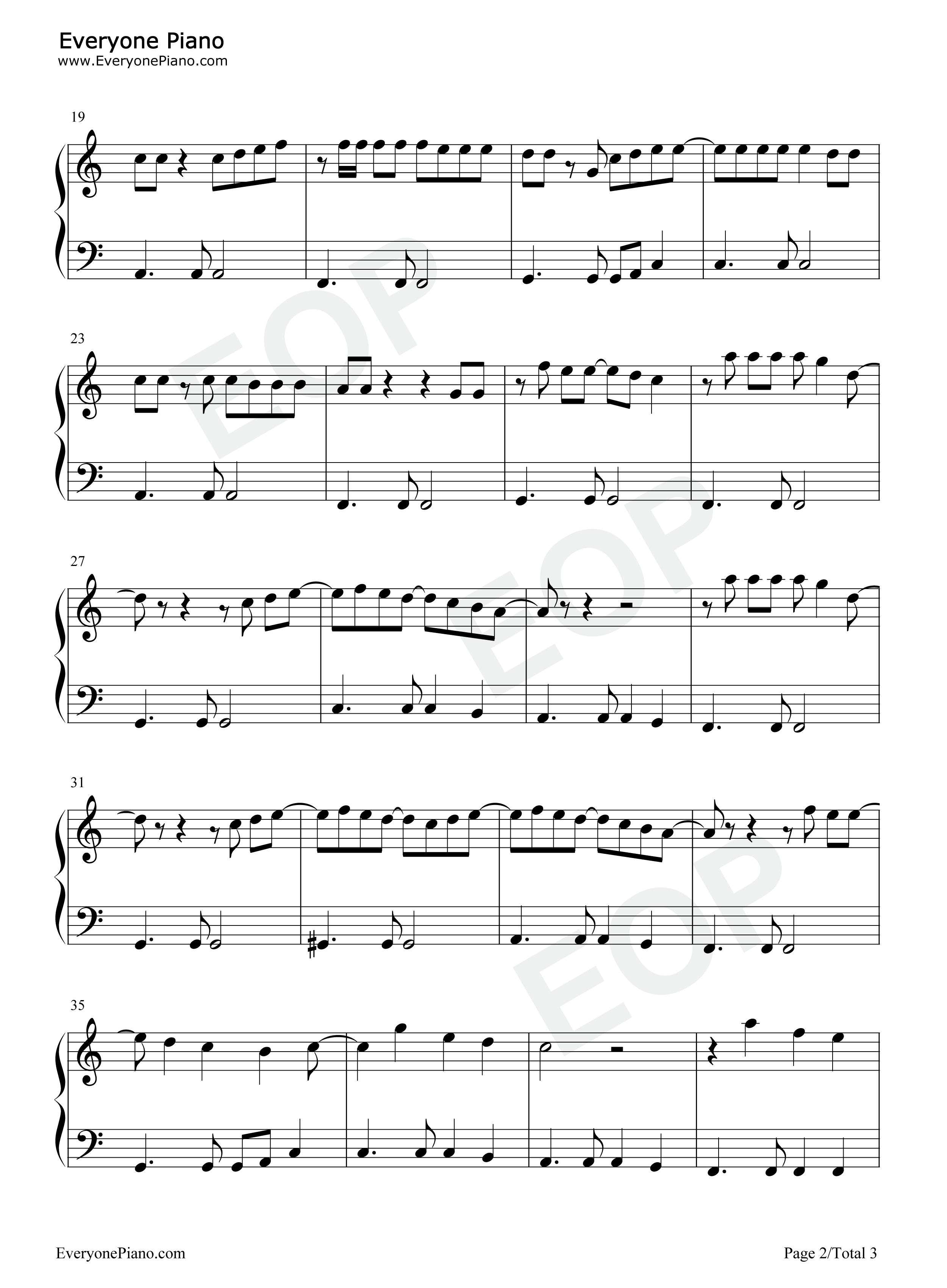 Merry_Christmas钢琴谱_Ed_Sheeran_Elton_John