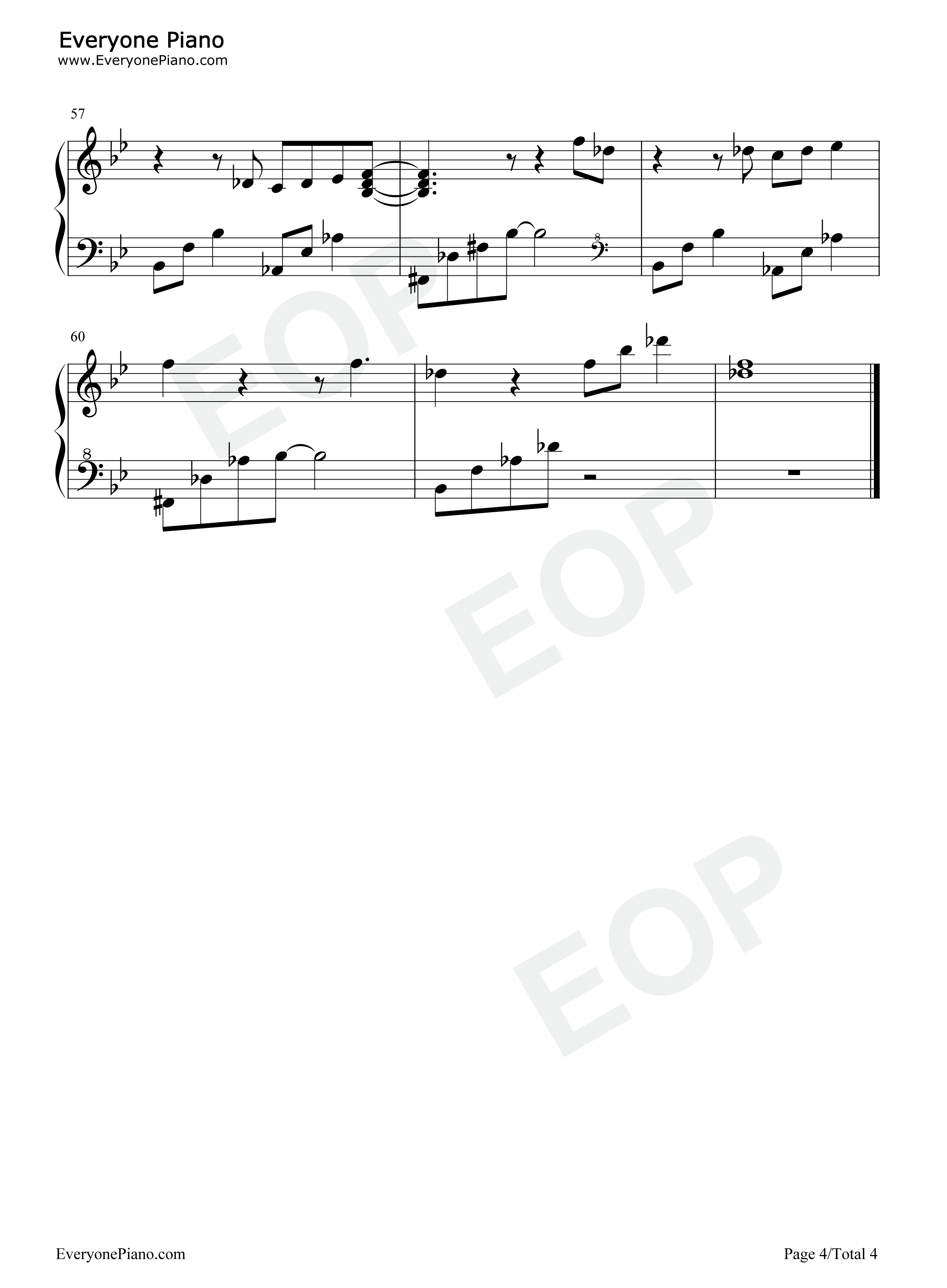 Aurora钢琴谱_魏琮霏