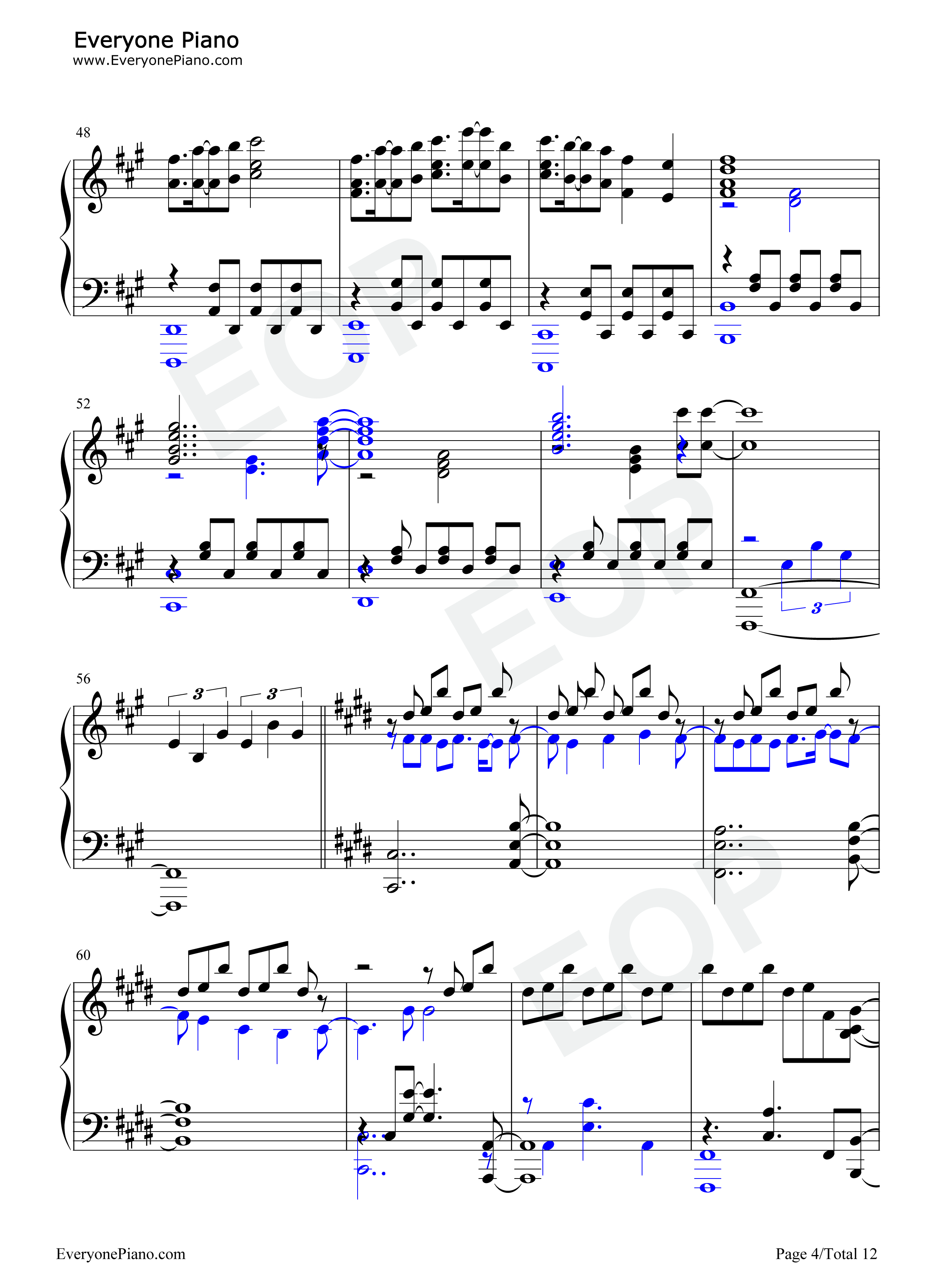 There_is_a_Reason钢琴谱_铃木木乃美