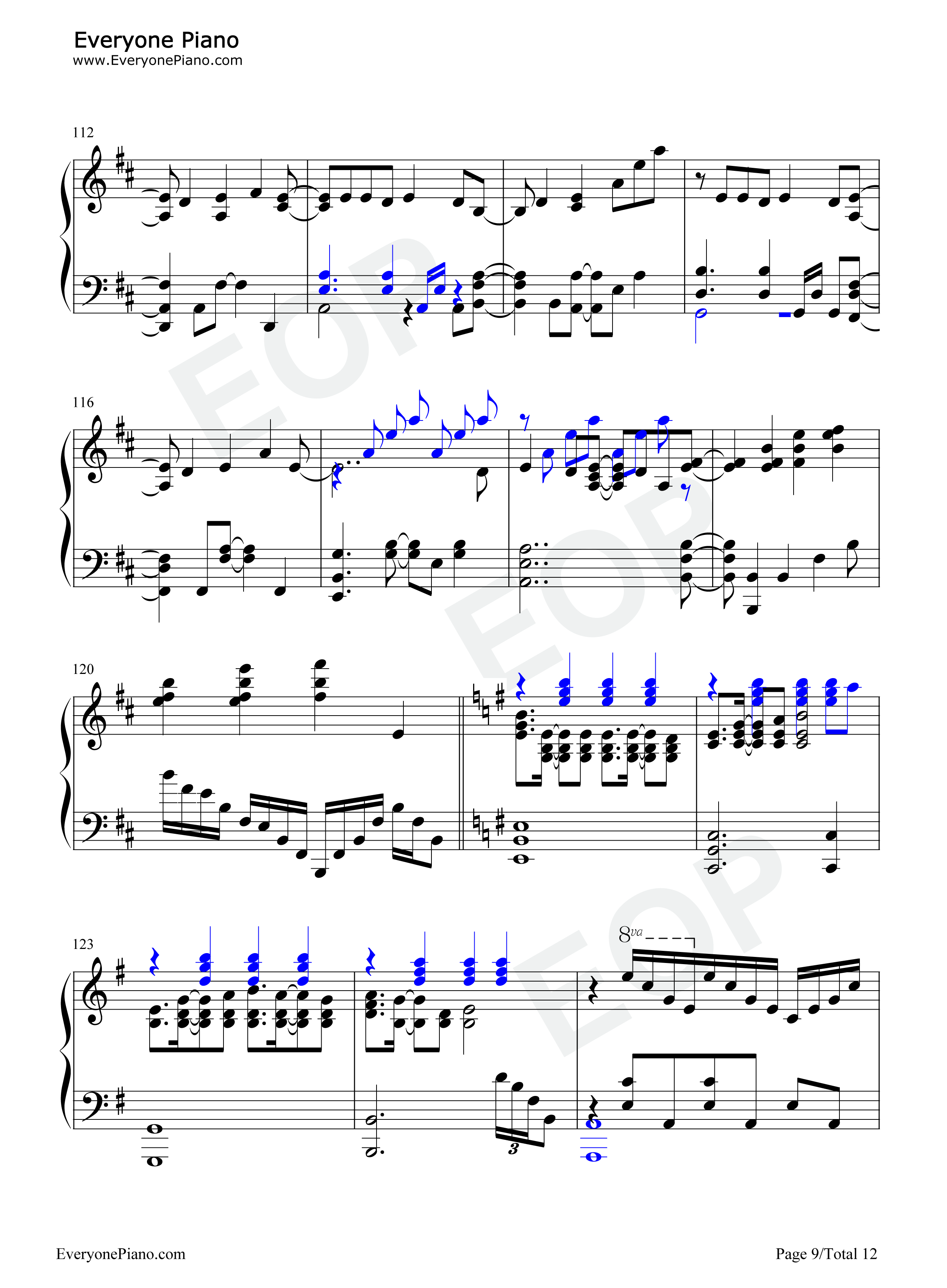 There_is_a_Reason钢琴谱_铃木木乃美