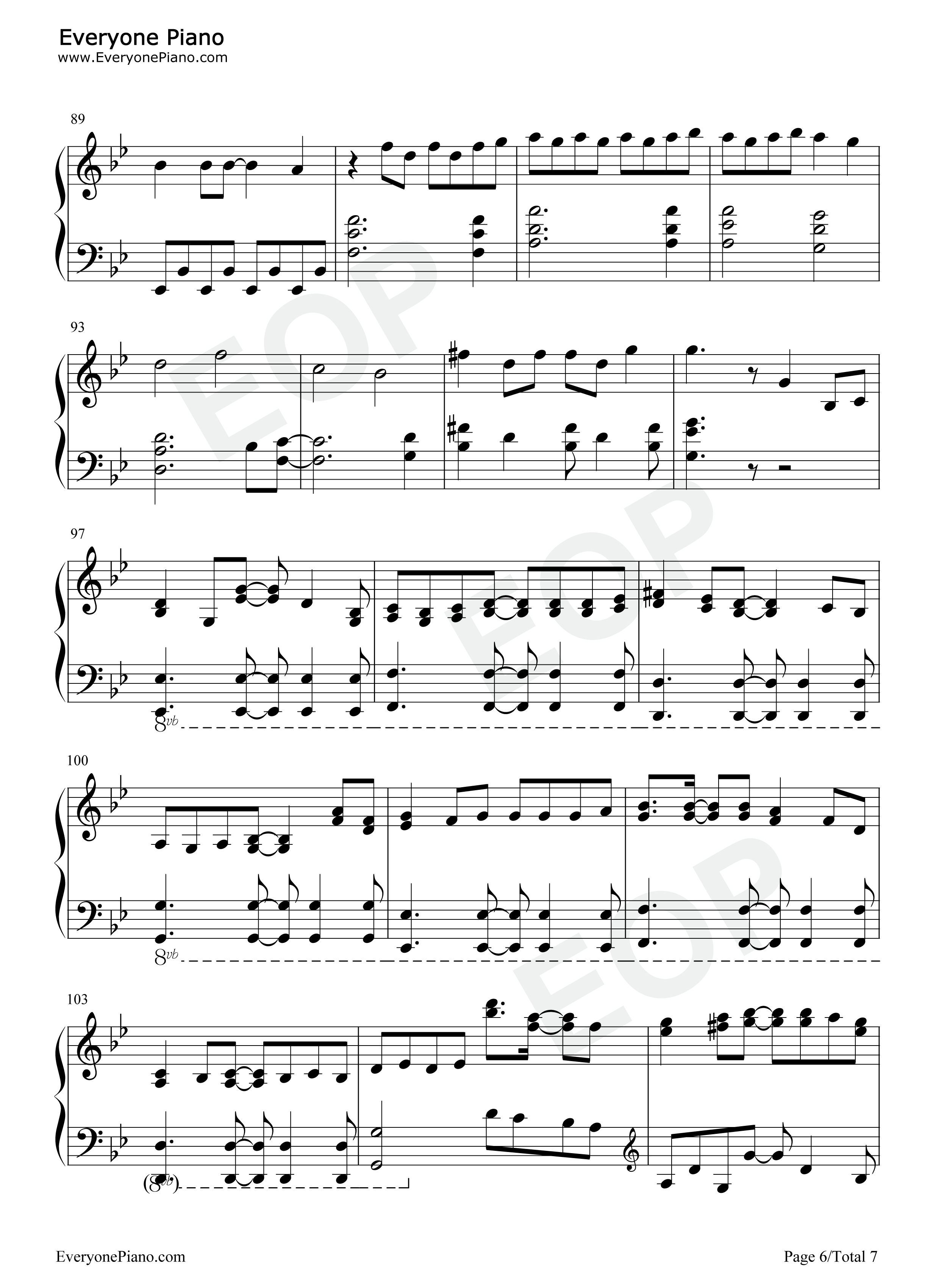 八重回归钢琴谱_洛天依_乐正绫