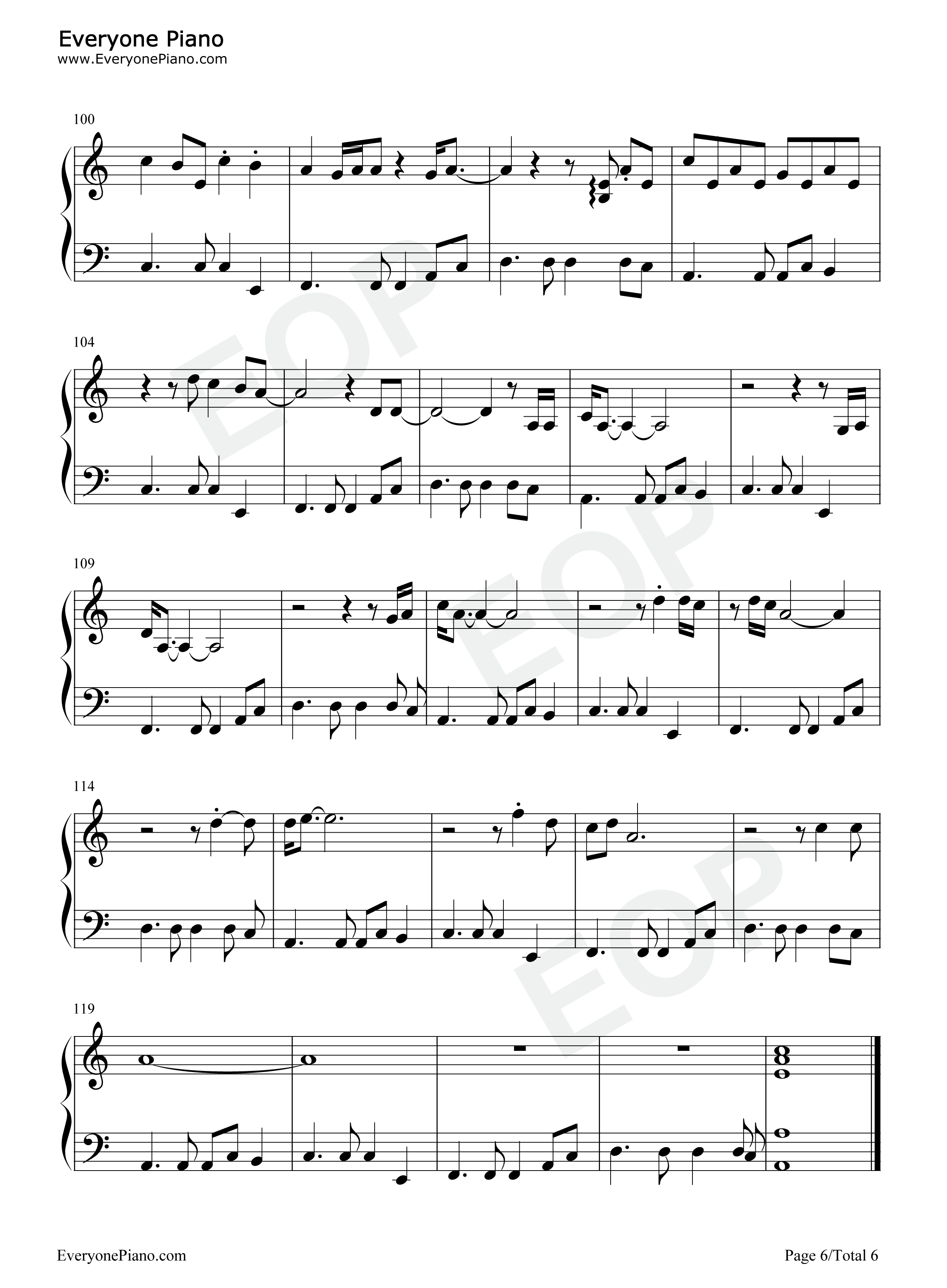 Wild_Blue钢琴谱_John_Mayer