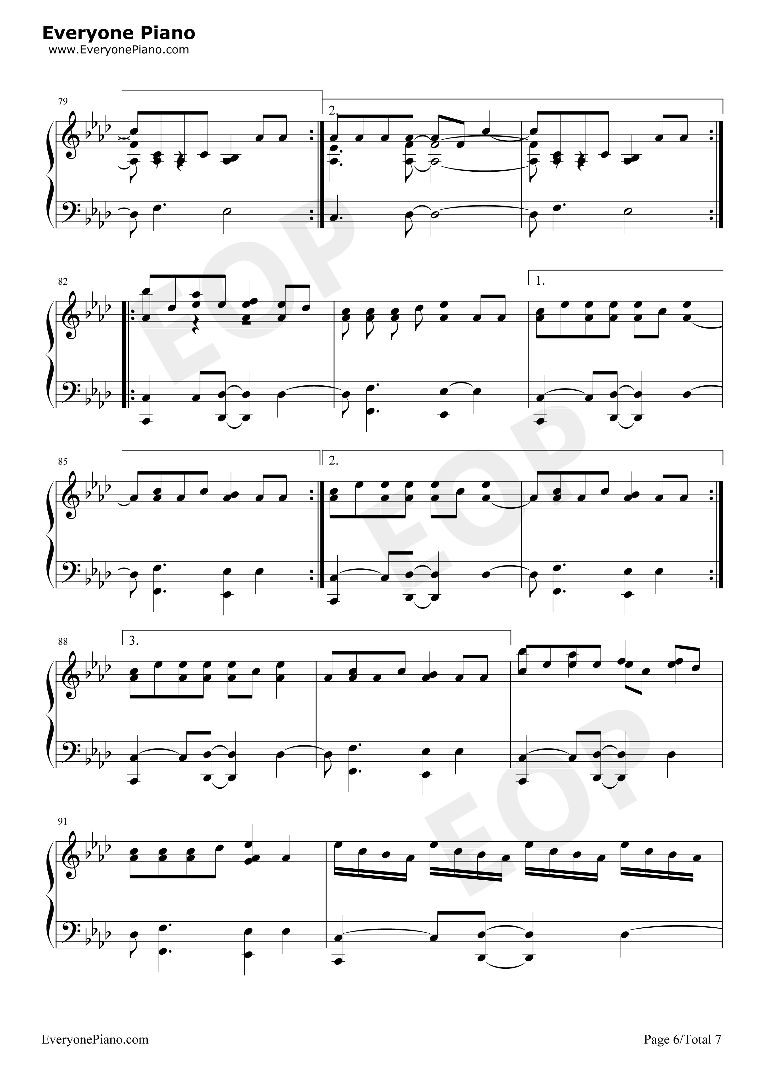 Rockstar钢琴谱_A_Great_Big_World