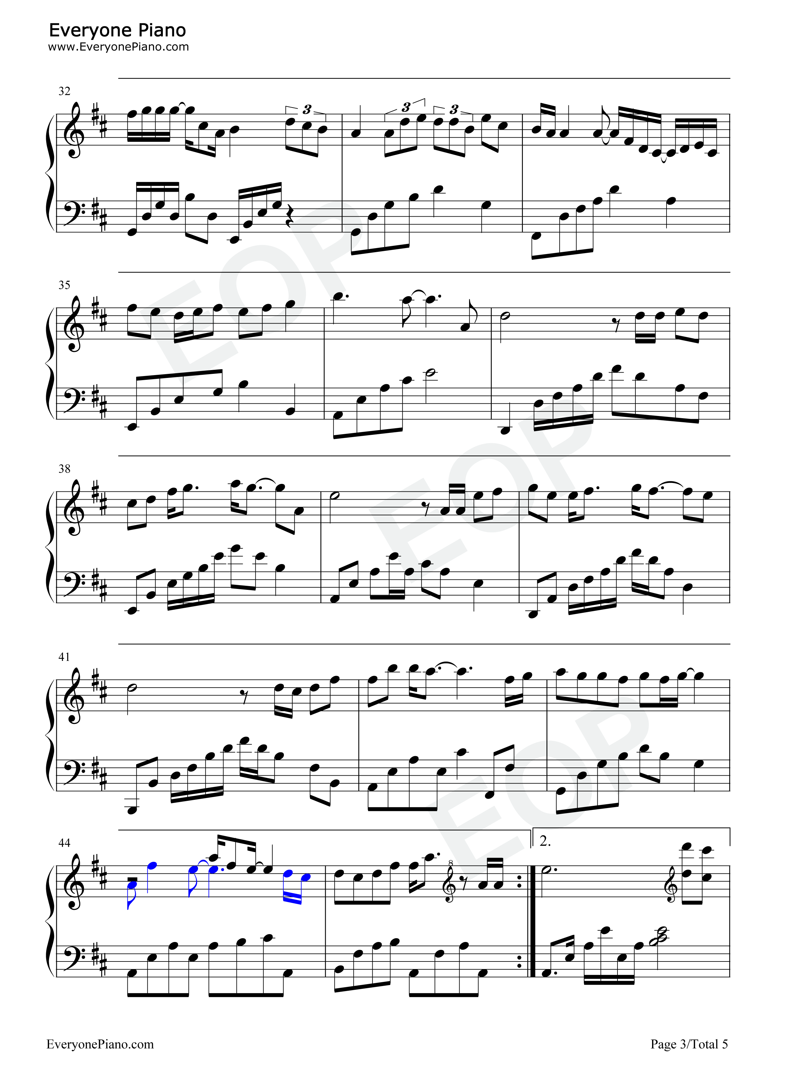 因为我们在一起钢琴谱_王一博