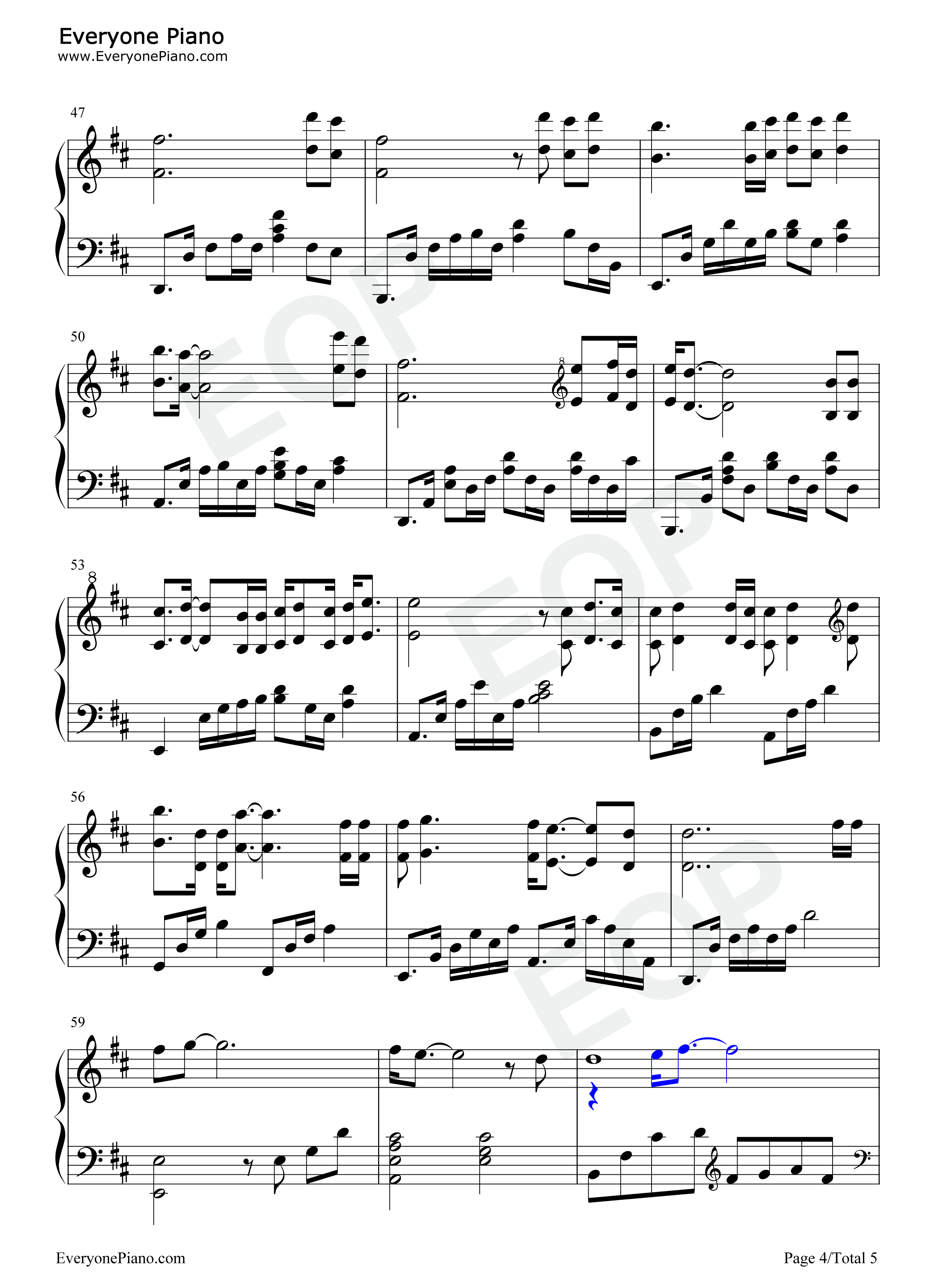 因为我们在一起钢琴谱_王一博