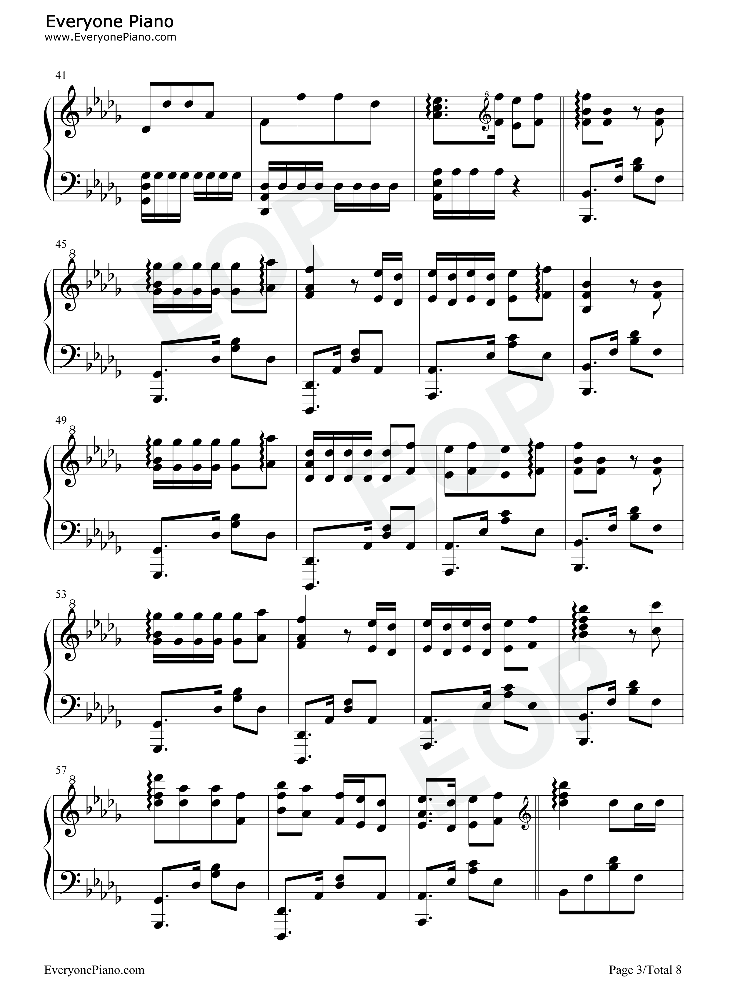 大雪钢琴谱_音阙诗听_王梓钰