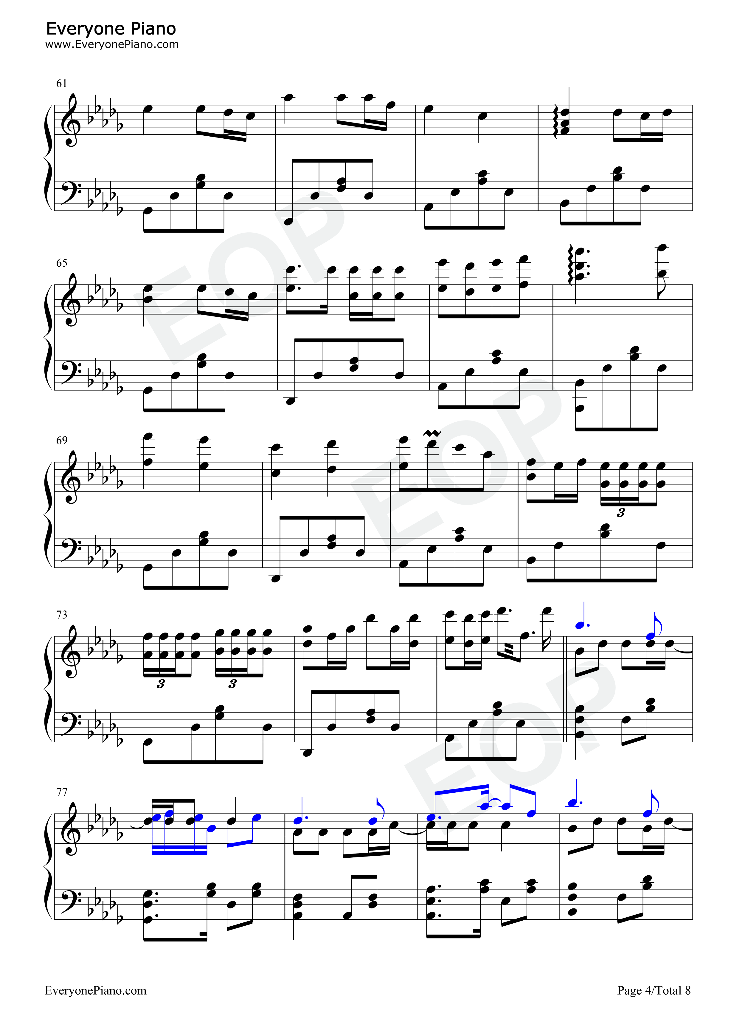 大雪钢琴谱_音阙诗听_王梓钰